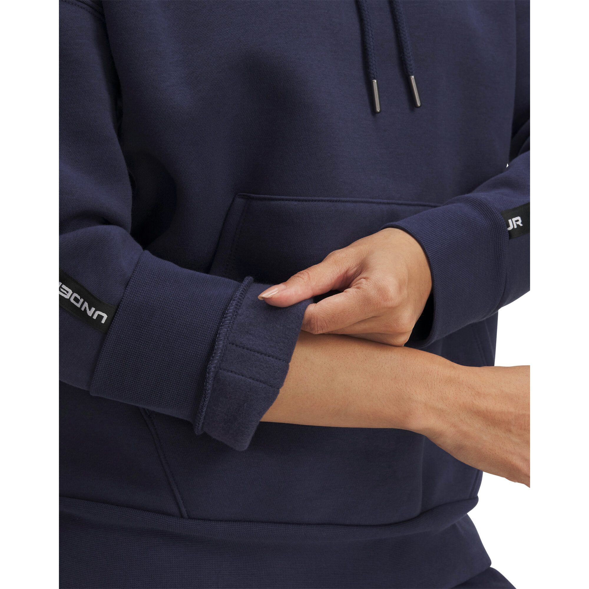 Under Armour® Kapuzenpullover Under Armour Damen Kapuzenpullover Icon Fleece Taped 6003708