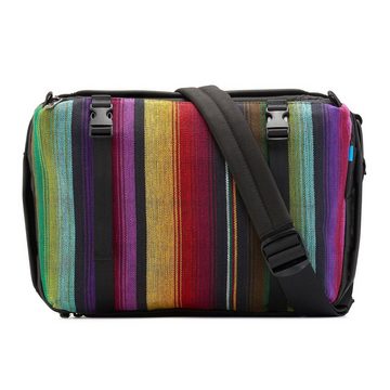 Ethnotek Laptoptasche Somanya Sling Messenger Tasche, Umhängetasche aus Recycling PET Material