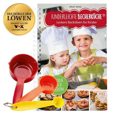 Kinderleichte Becherküche Back-Set - Backen und kochen kinderleicht lernen, (4-tlg), Backhilfe für Kinder mit Messbechern, Band 2