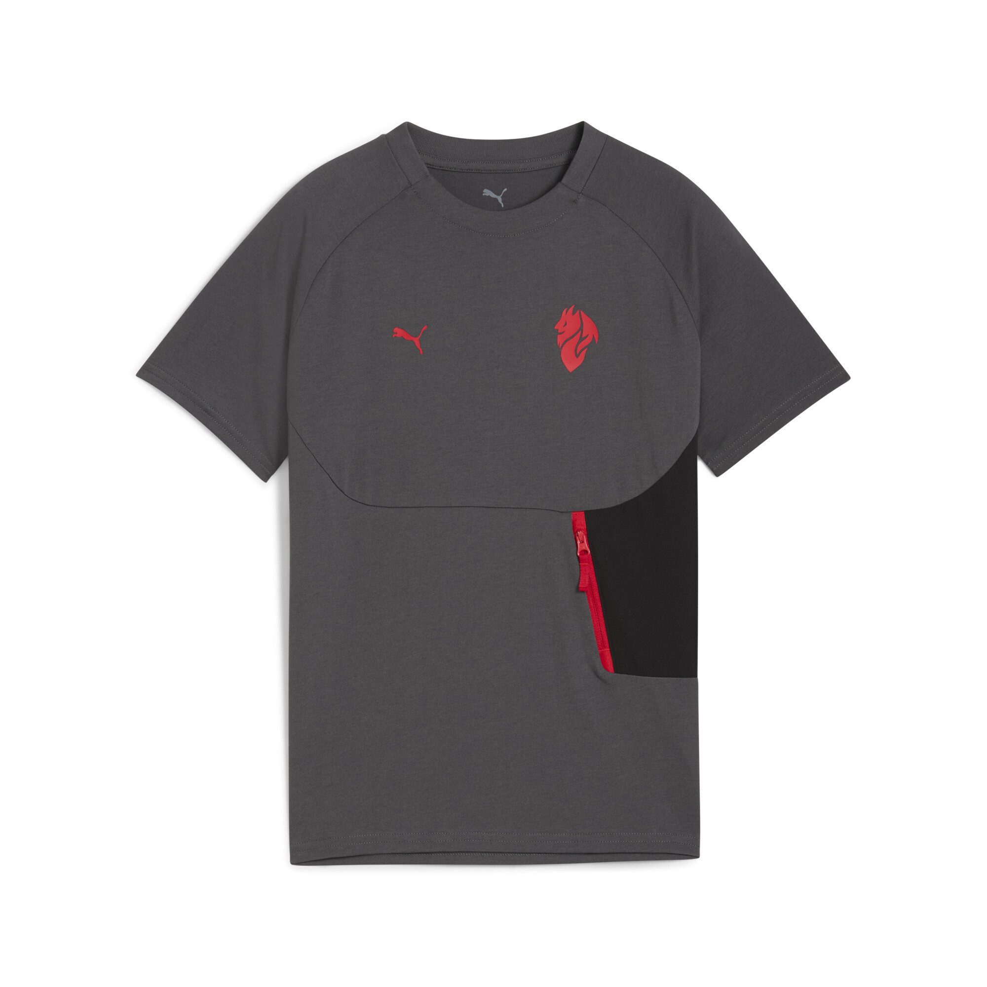 T-Shirt AC Milan PUMATECH Pocket T-Shirt Jugendliche
