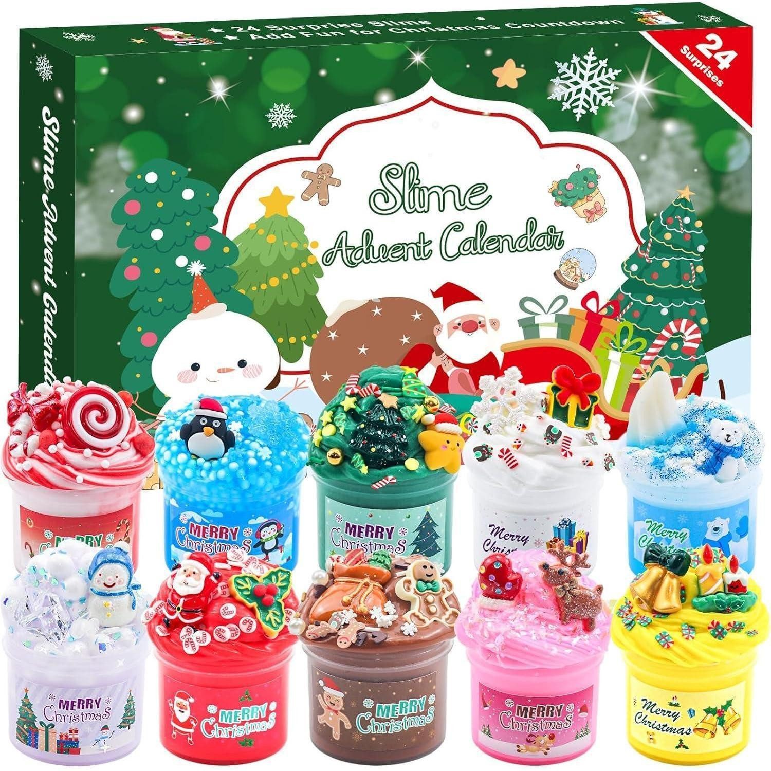 LuxusKollektion Spielzeug-Adventskalender Slime Adventskalender 2024 DIY Se günstig online kaufen
