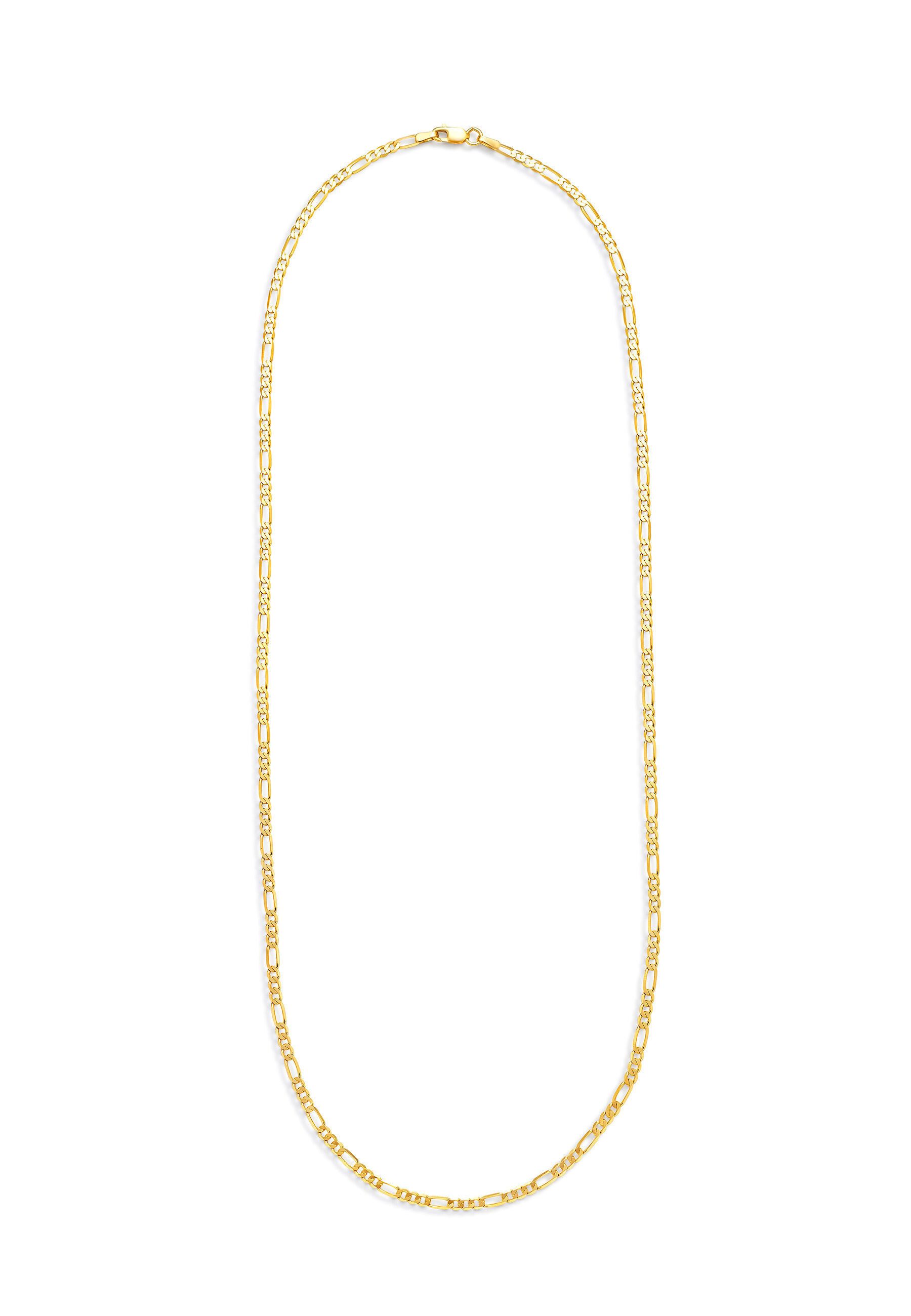 ENGELSINN Gliederkette Goldkette 14 Karat Gold Figaro Stil 585 Echtgold, 45 günstig online kaufen