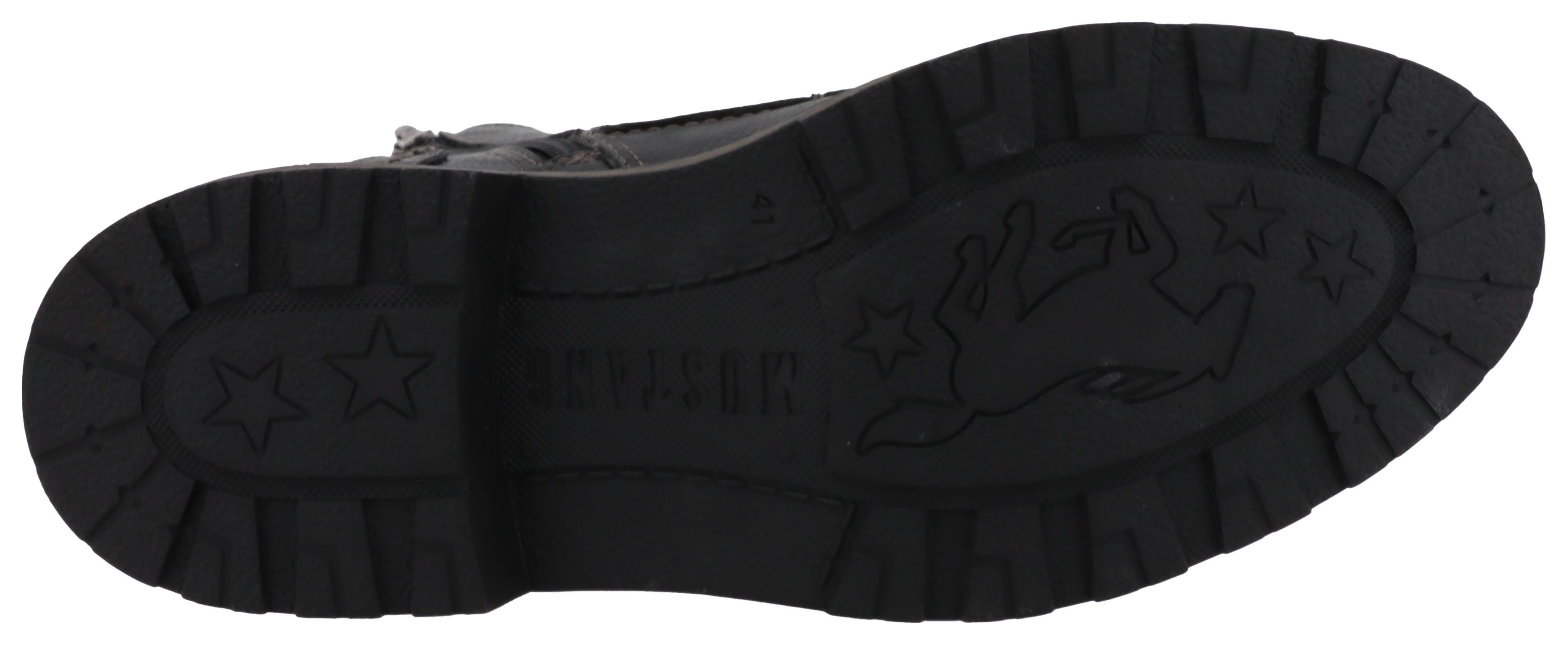 Mustang Shoes Marian Winterstiefelette Stiefelette, Boots mit praktischem Innenreißverschluss