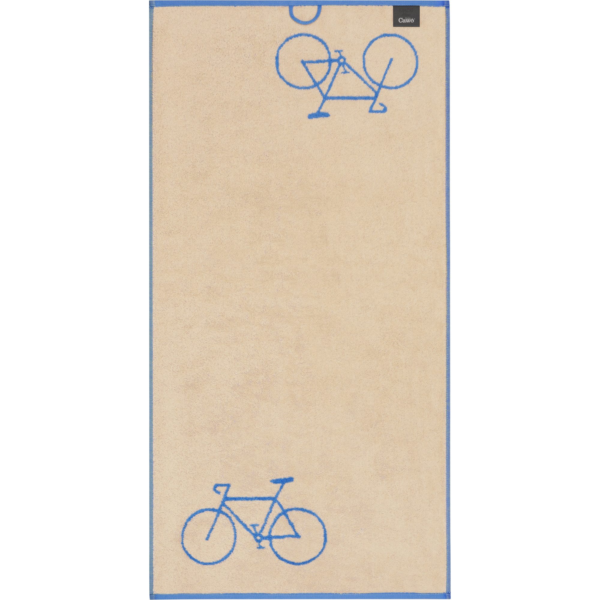 Cawö Handtücher VELO EDITION Fahrrad 6298, 100% Baumwolle (1-St) – Bild 2 von 4