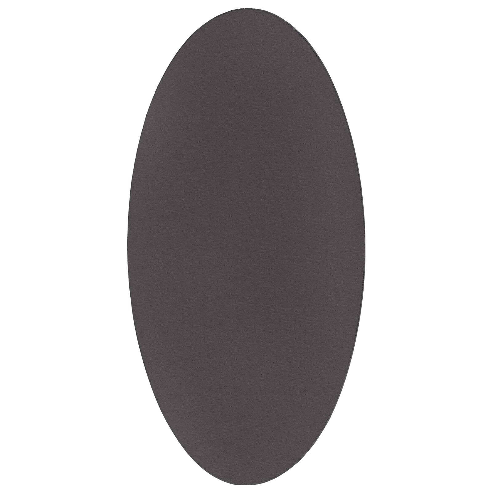 vidaXL Teppich 100 x 200 cm Teppiche Anthrazit Polyester 100x200 cm Akzentteppich, Rechteckig, Höhe: 1 mm
