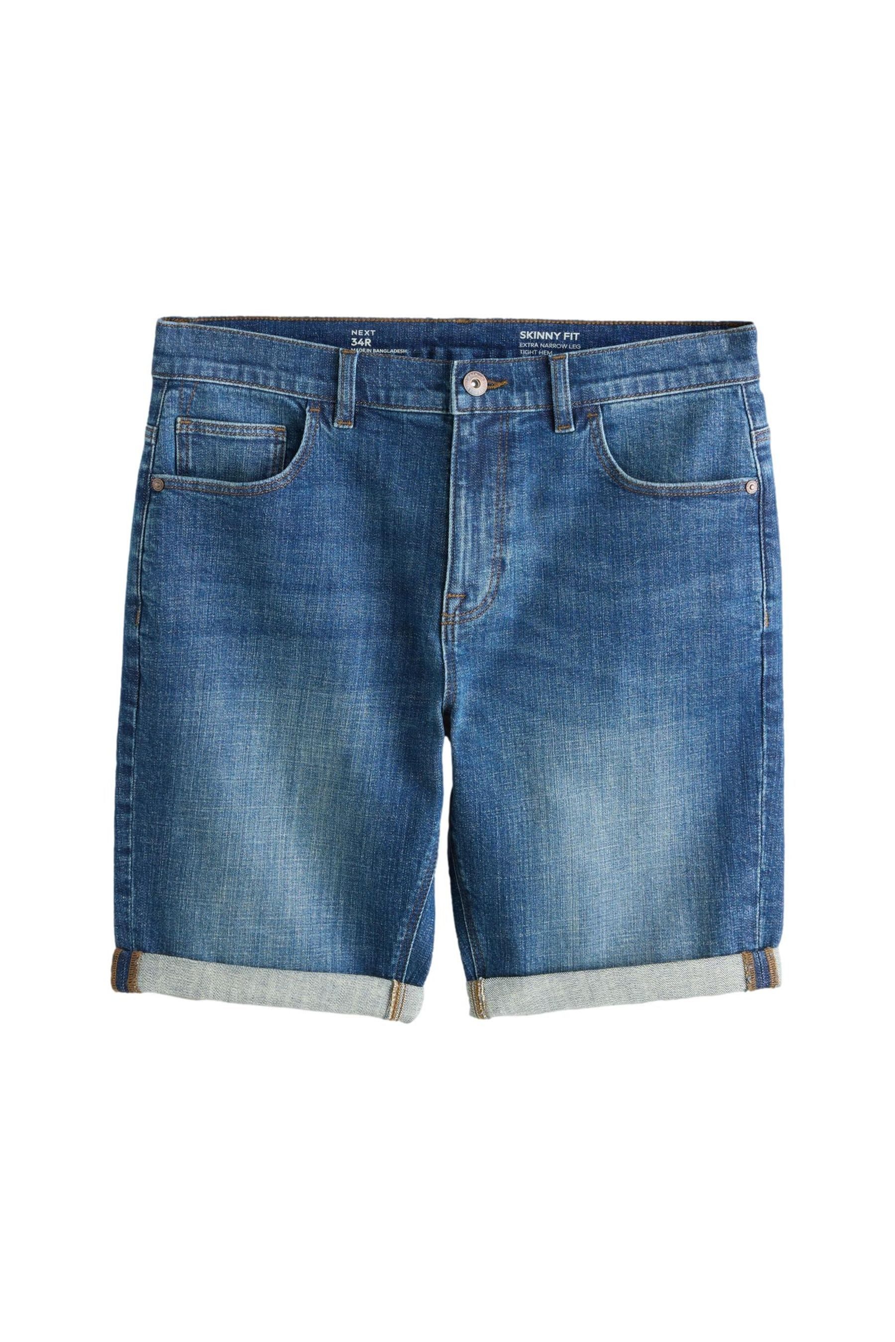 Next Jeansshorts Skinny Fit Denim-Shorts mit Stretchanteil (1-tlg)