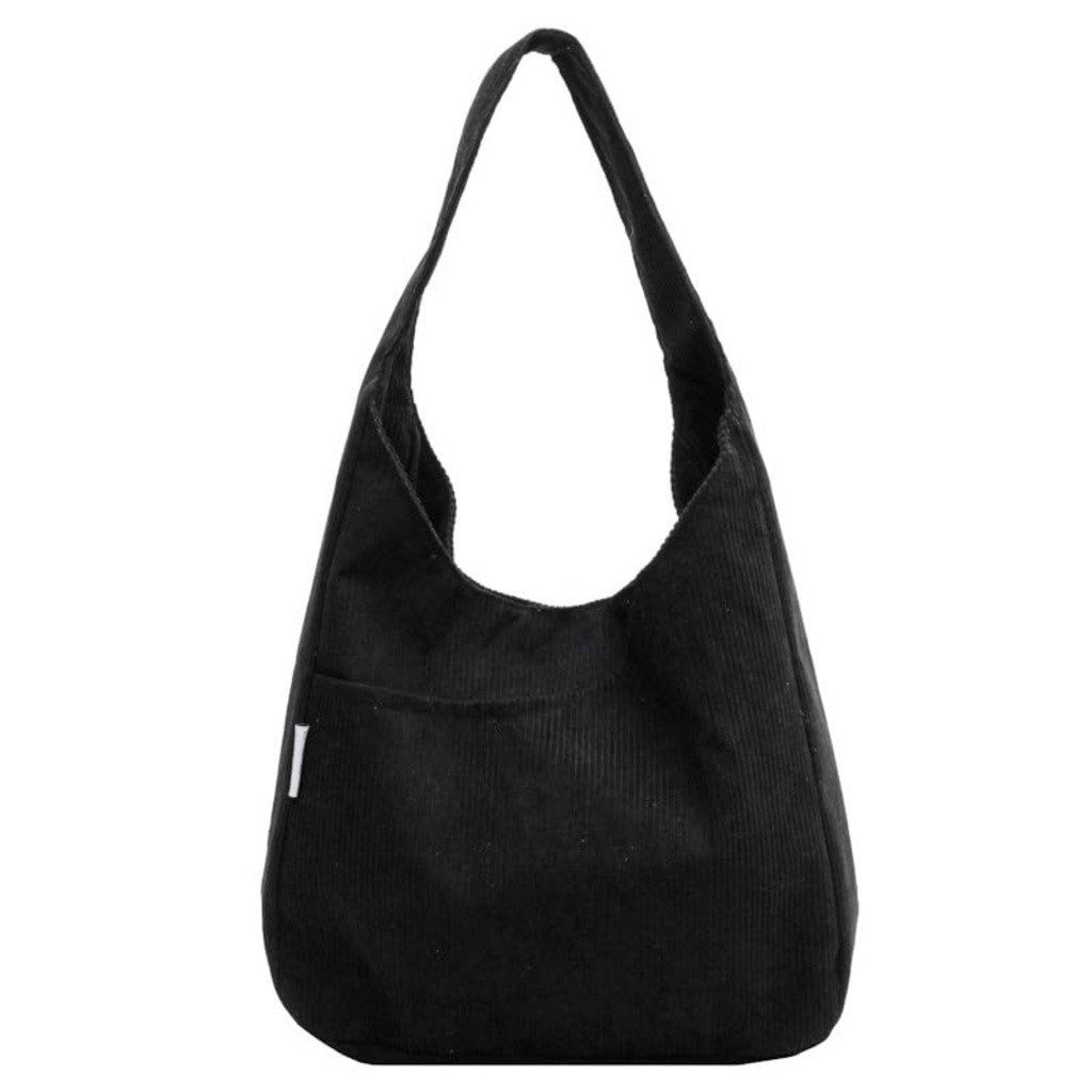 nsihing Umhängetasche Umhängetasche Corduroy Damen Herren Retro mit Multi-Taschen, Große Kapazität, Schultertasche für Arbeit, College, Alltag