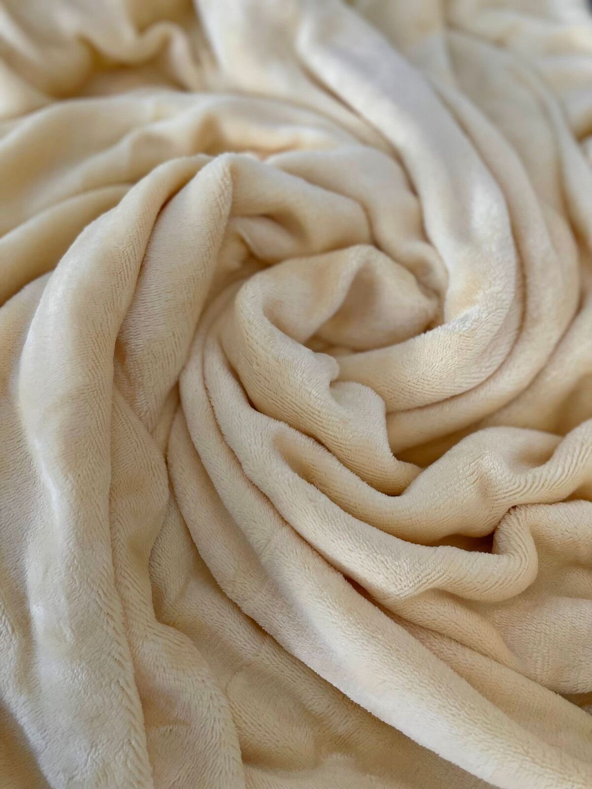 One Home Spannbettlaken Winter Cashmere Touch, Fleece, Gummizug: rundum, (1 günstig online kaufen