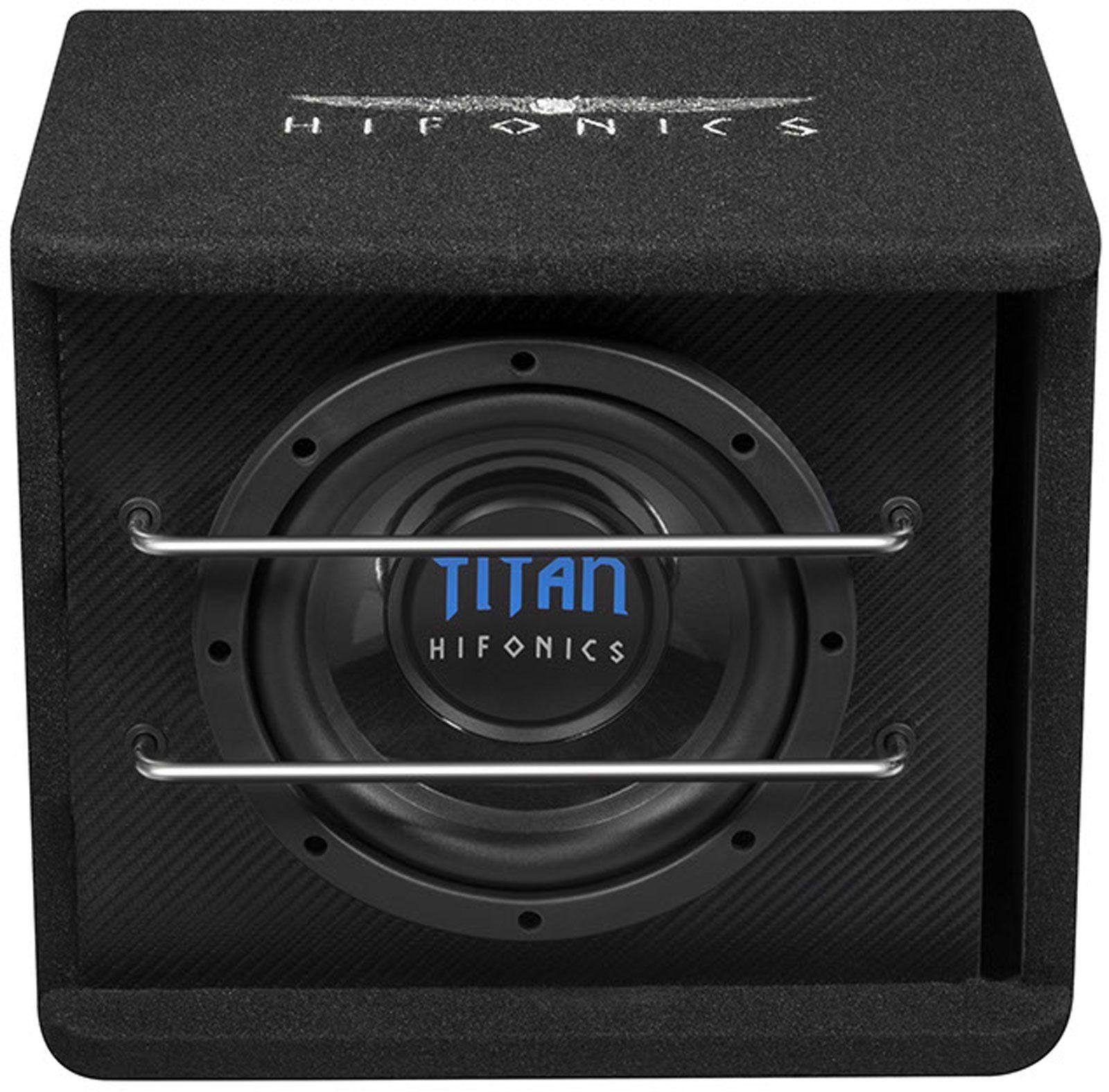 8" 400 Watt (20 TS-200R Auto-Subwoofer cm) Hifonics Titan Single-Bassreflexbox mit