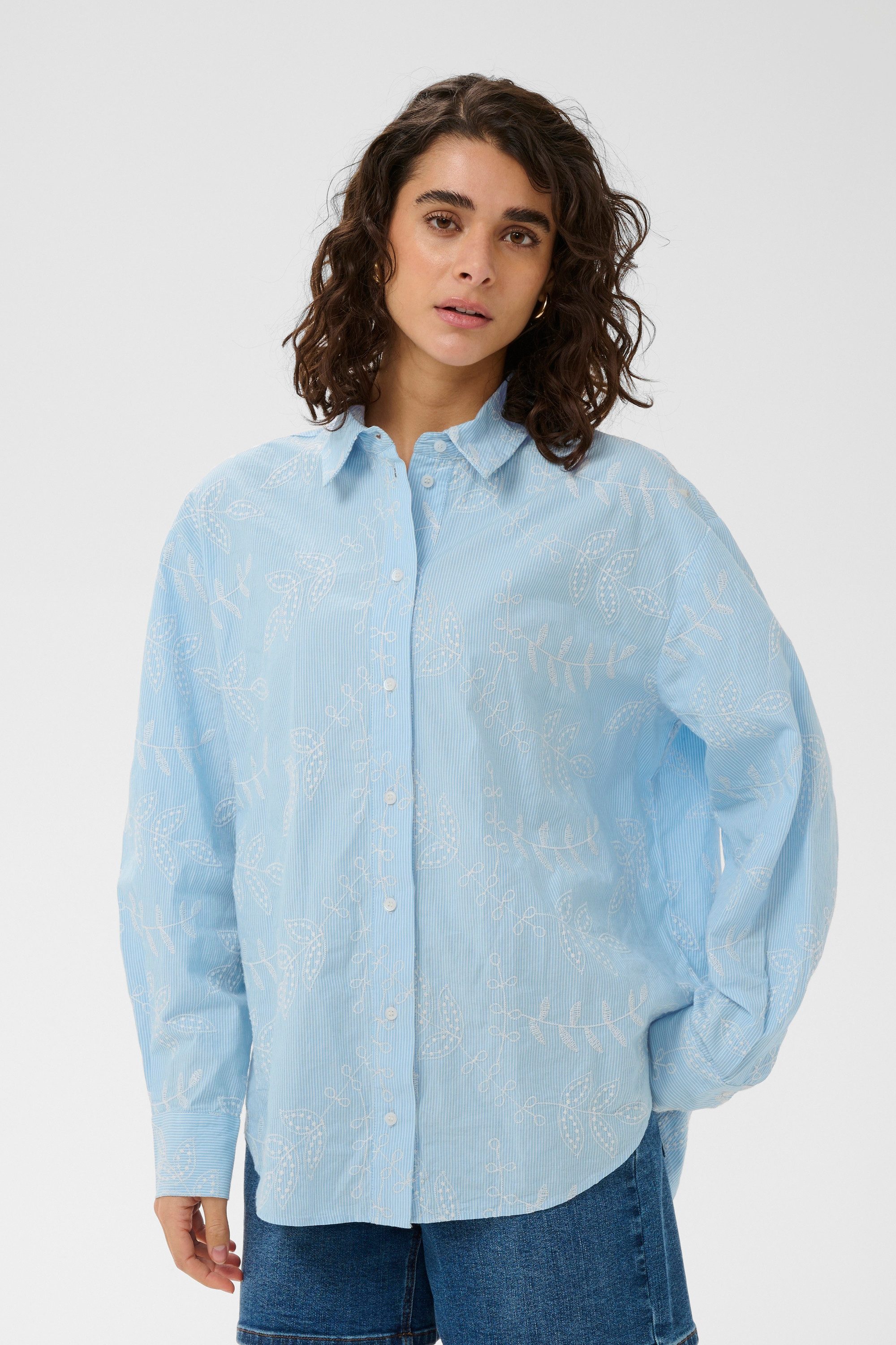 KAFFE Langarmhemd Langarm - Hemd KAmarlee