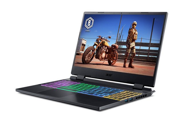Acer (AN515 58 72QR) Gaming Laptop 15.6 Zoll Windows 11 Home Notebook WQHD 165 Hz IPS Display, Intel Core i7 12700H, 16 GB DDR4 RAM, 1.000 GB M.2 SSD, NVIDIA Geforce RTX 3070 Ti 8 GB GDDR6 Notebook (39,6 cm 15,6 Zoll, Intel Core i7 12700H, GeForce RTX 3070 Ti, 1000 GB SSD)  - Onlineshop OTTO