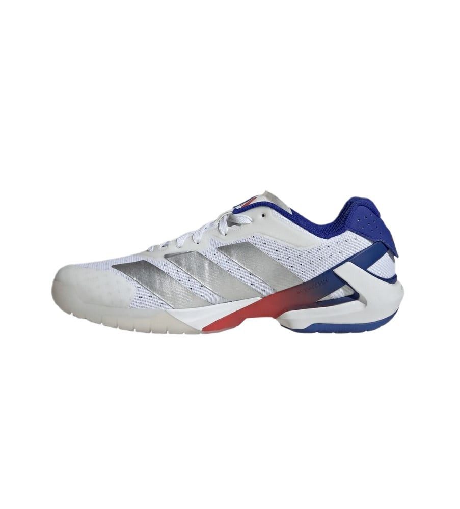 adidas Performance Hallen-Indoorschuhe Adizero Counterblast weiss/silber/blau Herren Badmintonschuh