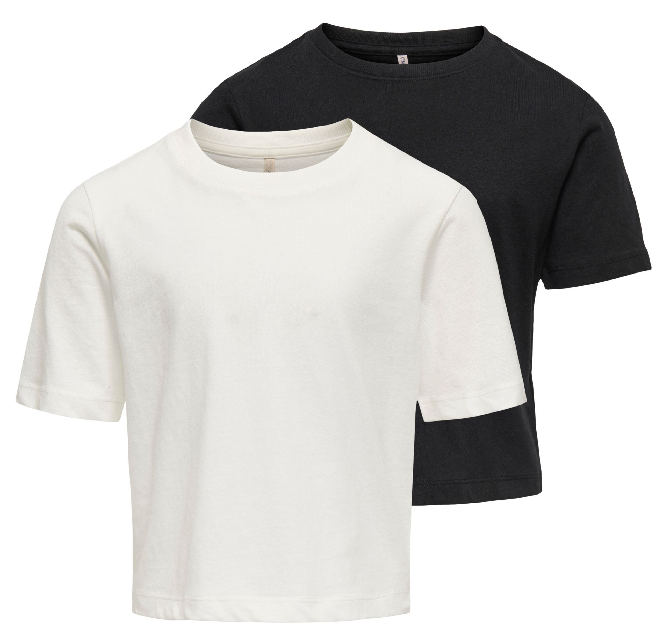 KIDS ONLY T-Shirt (2-tlg) KOGREX S/S TOP JRS 2-PACK. Reduzierter Preis € 7,79. Unverbindliche Preisempfehlung € 12,99