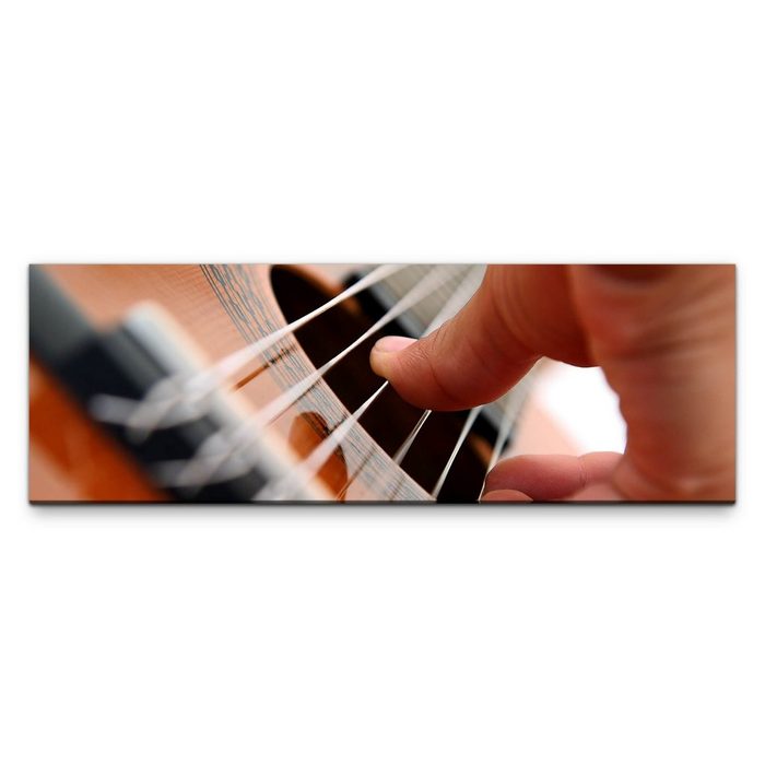 möbel-direkt.de Leinwandbild Bilder XXL Gitarrenspieler Wandbild auf Leinwand