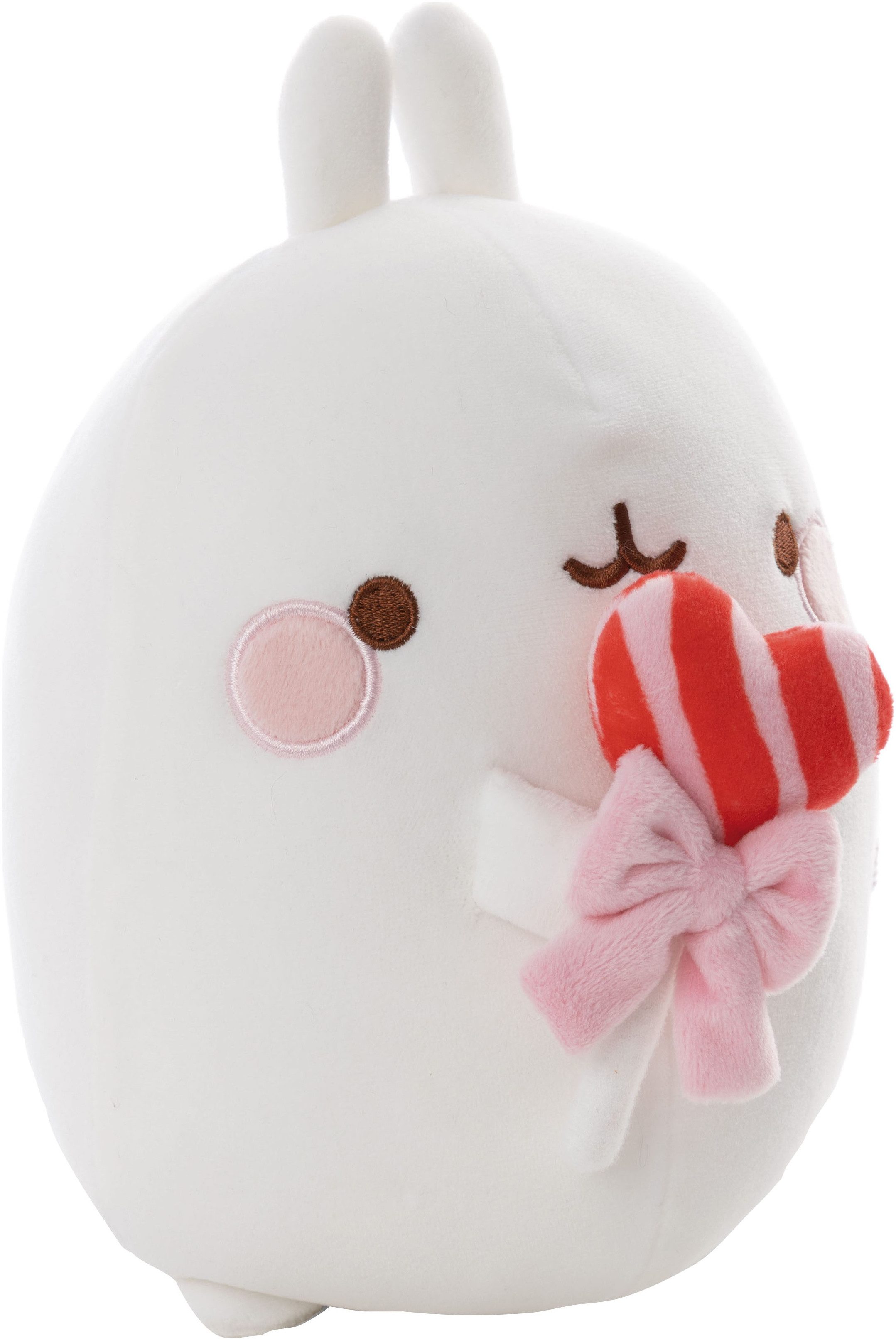 Nici Kuscheltier MOLANG mit Lolli, 48cm, mit Lolli