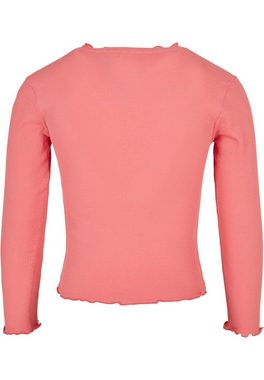 URBAN CLASSICS Longsleeve Urban Classics Damen Girls Short Rib Longsleeve (1-tlg)