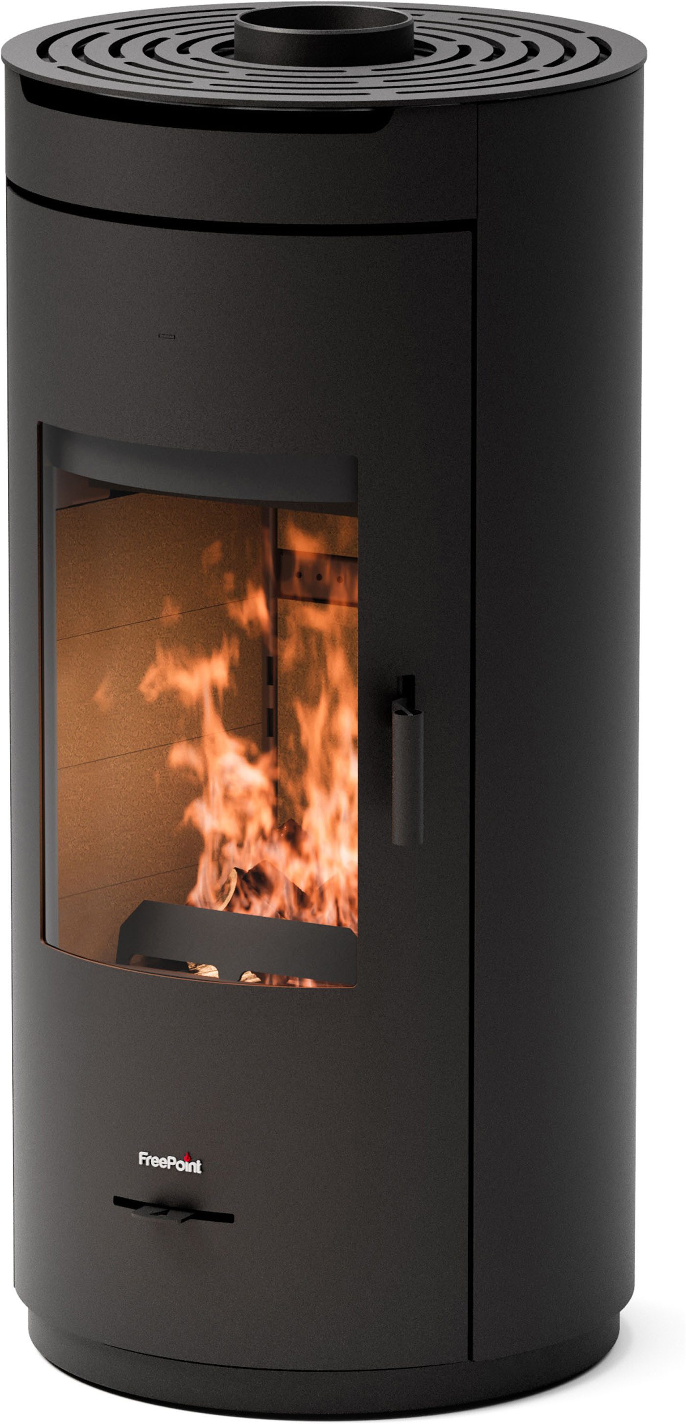 Freepoint Kaminofen EOS 8 Wood Air, 8 kW, Zeitbrand