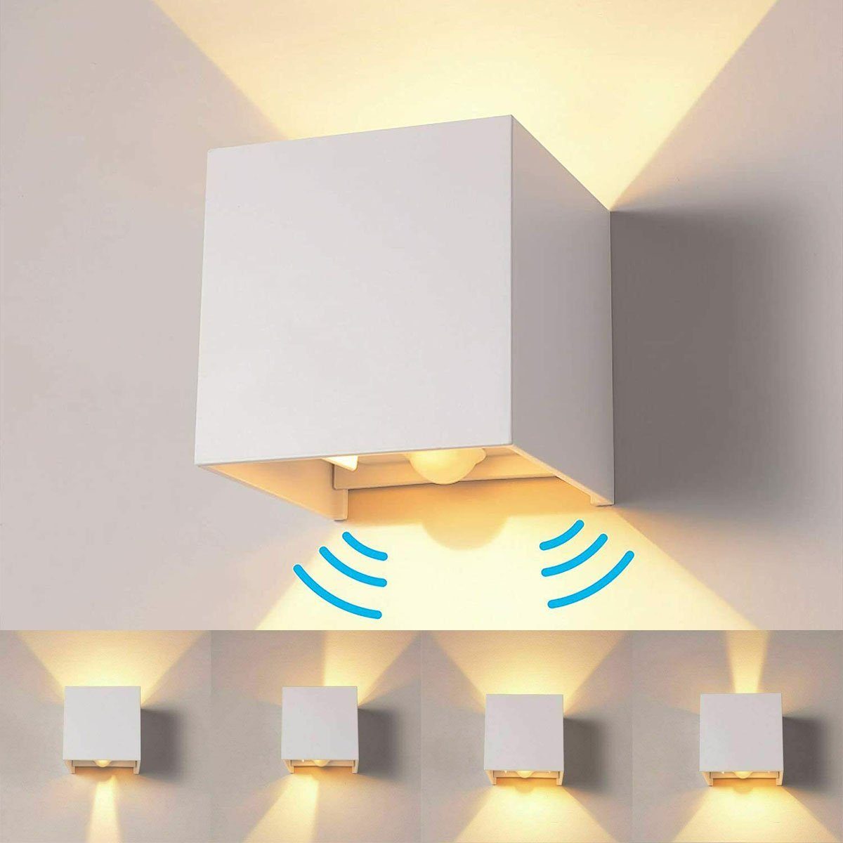 oyajia Wandleuchte 7W LED Wandleuchten, Außen-Wandlampe günstig online kaufen