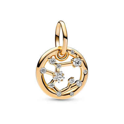 Pandora Charm-Einhänger Sternzeichen-Anhänger Schütze, vergoldet, Zirkonia von PANDORA