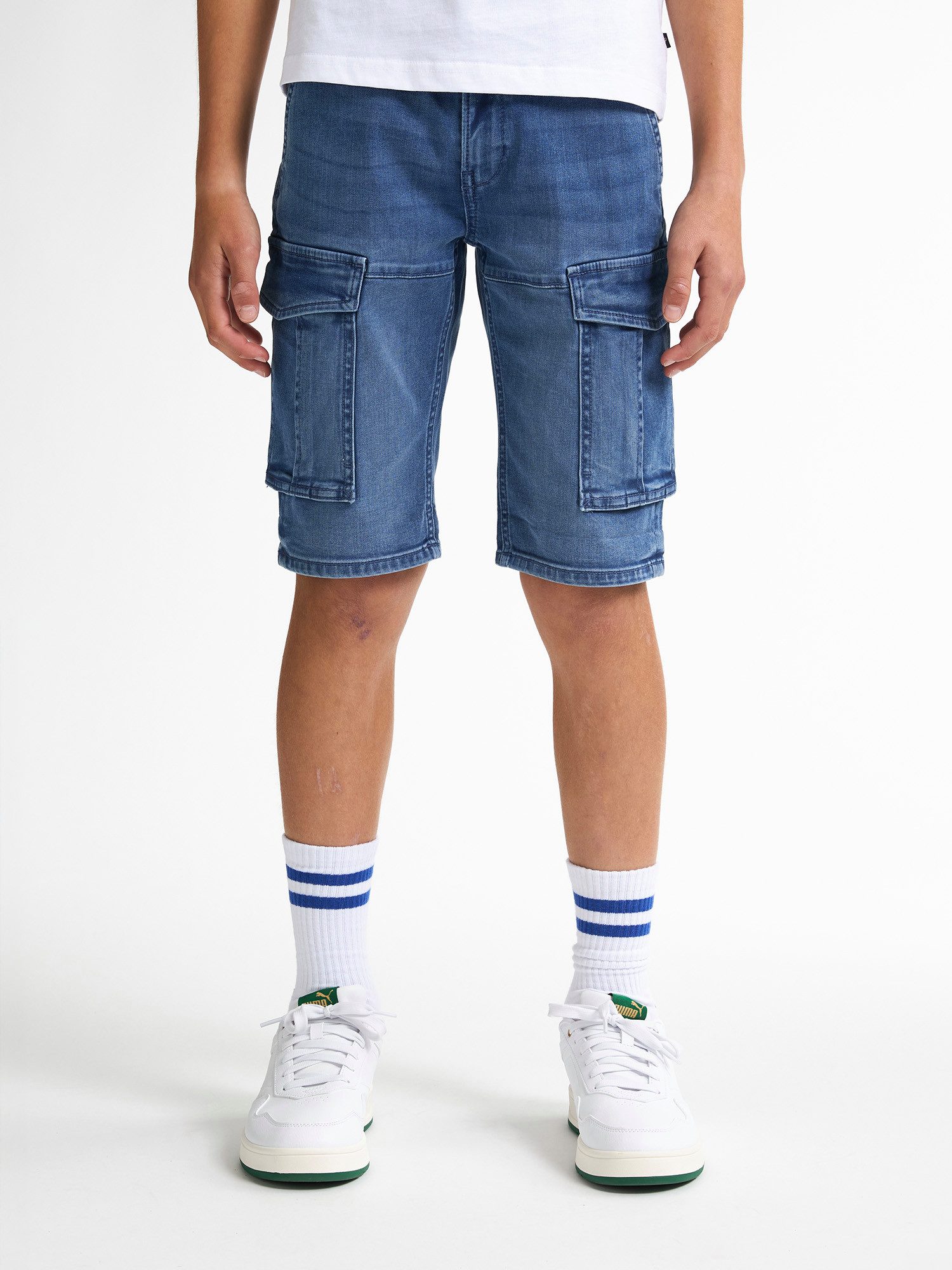 Petrol Industries Jeansshorts Torino Cargo-Shorts Denim Aventura