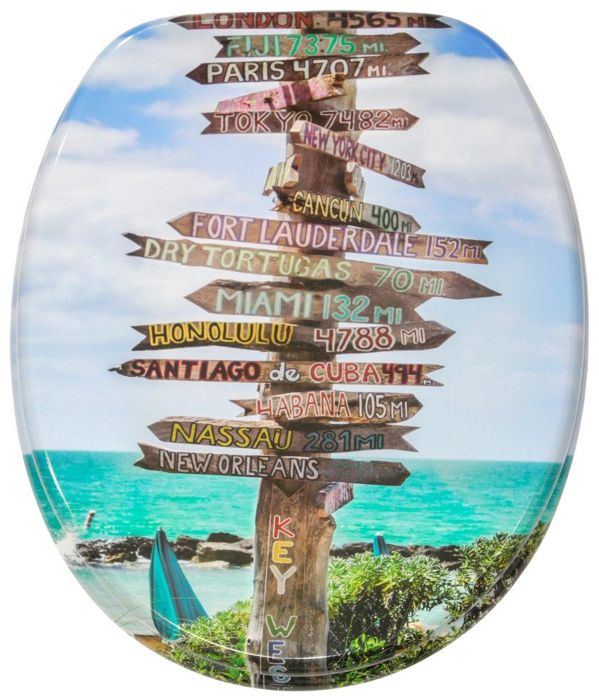Sanilo WC-Sitz Key West, mit Absenkautomatik günstig online kaufen