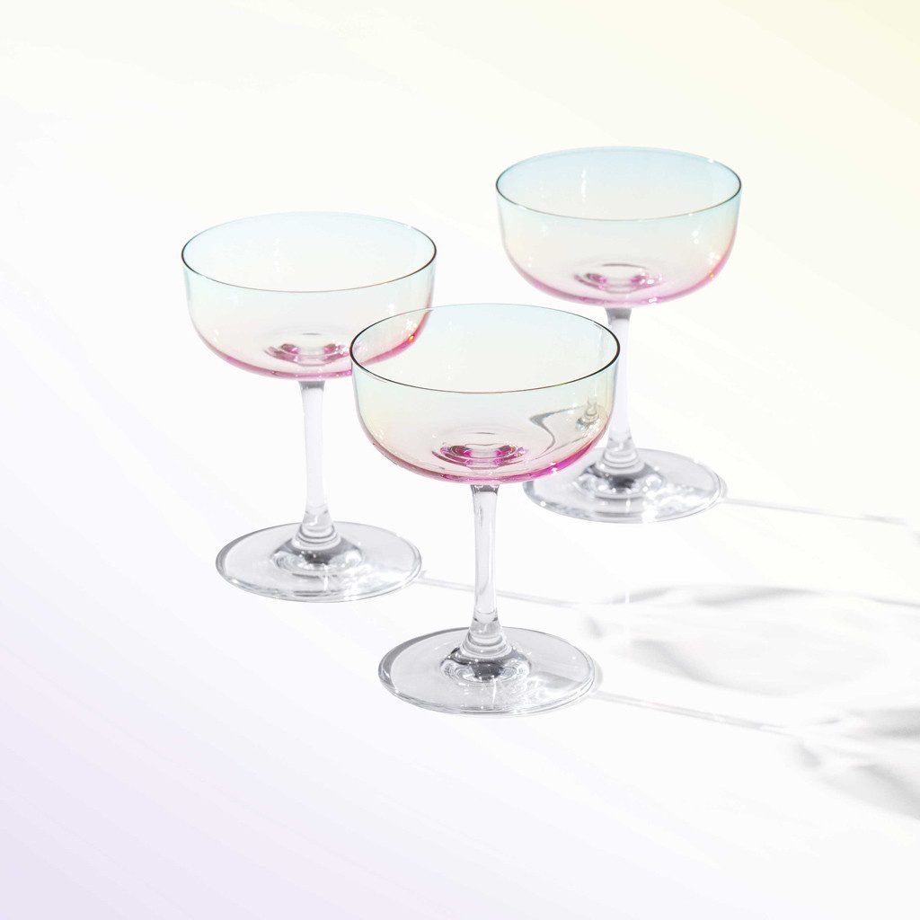 like. by Villeroy & Boch Sektglas Like Pearl Sekt-/Champagnerschale, Set 2tlg, 2-tlg., Glas