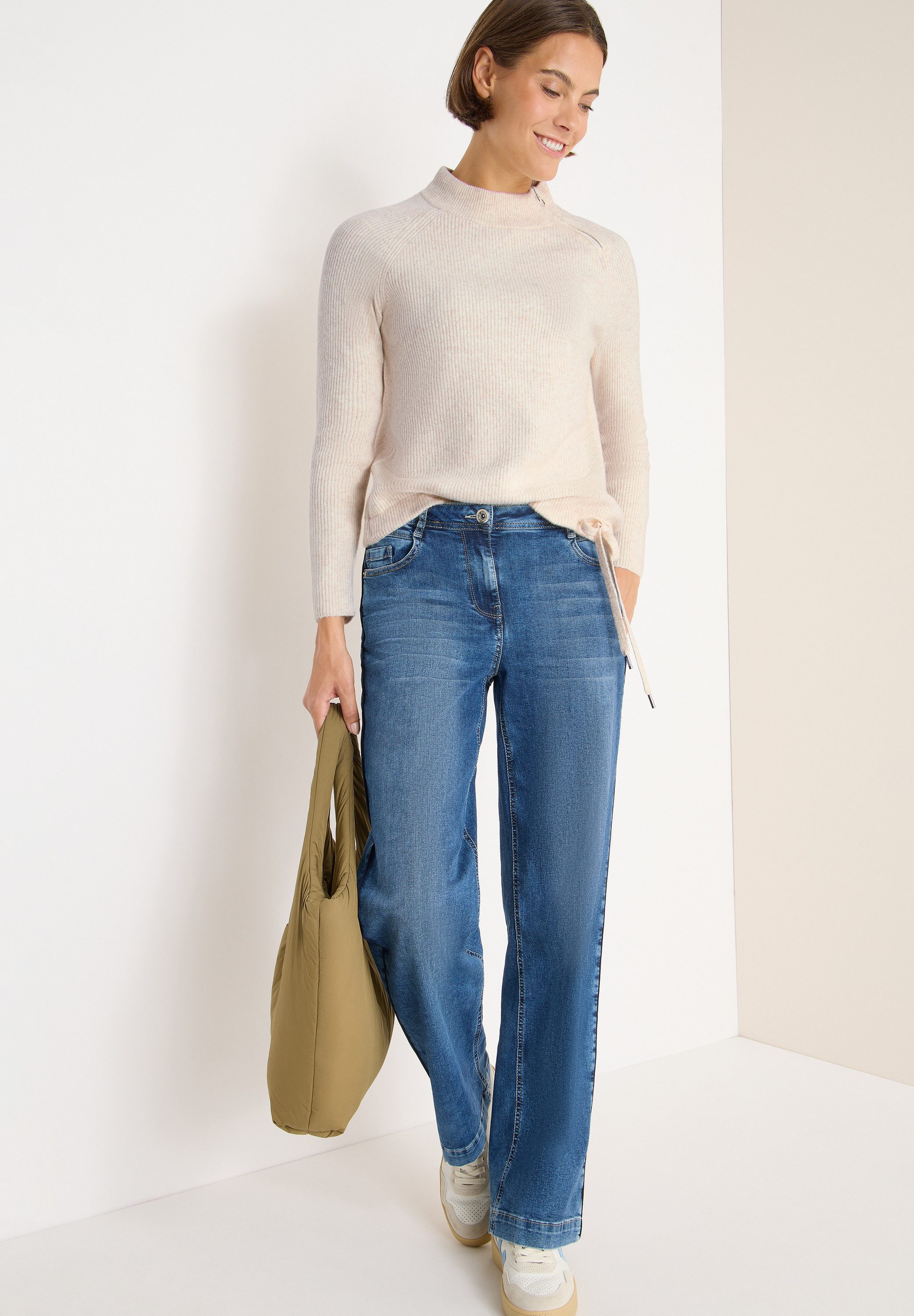 CECIL Rollkragenpullover mit Turtleneck
