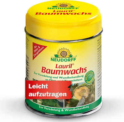 Neudorff Baumwachs Lauril, 125 g, 1,00 St., Schnell-Verband für große und kleine Verletzungen an Bäumen
