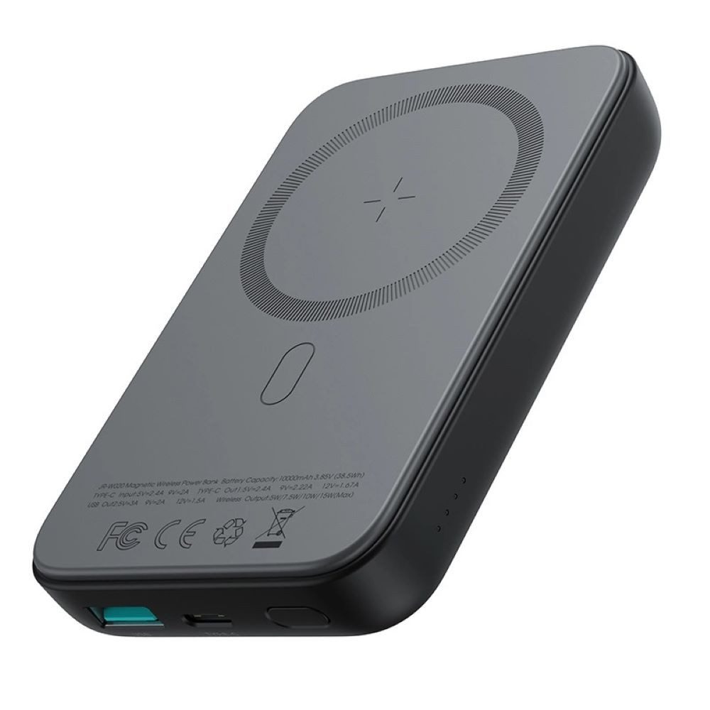 JOYROOM Powerbank JR-W020 20W 10000mAh MagSafe + USB-A - USB-C Kabel 0,25m Powerbank