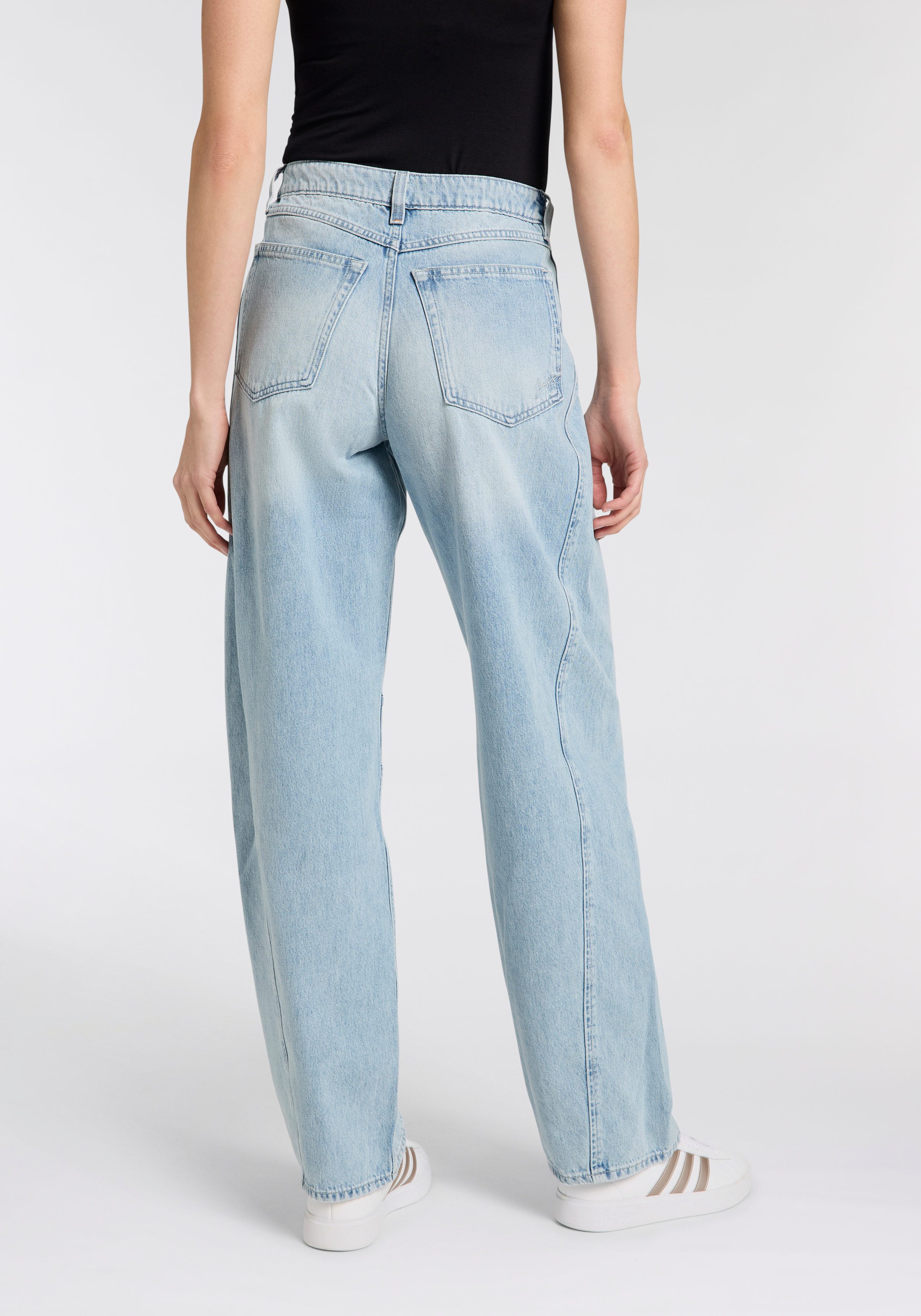 BOSS ORANGE High-waist-Jeans Baloon High Rise günstig online kaufen