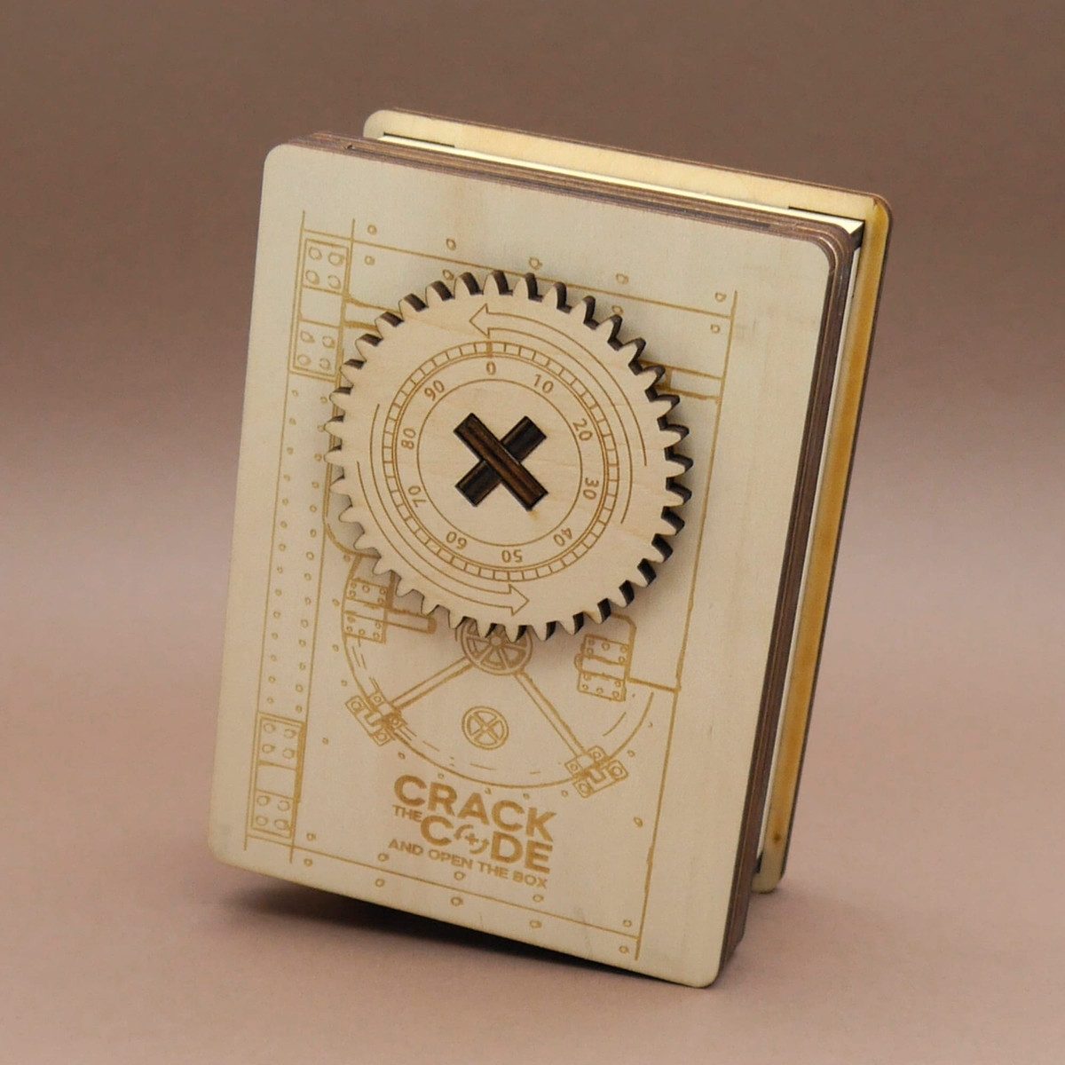 Bartl Spiel TRICKKISTE SAFE SECRET - tolle Escape Box, Cluebox, Holzspiel