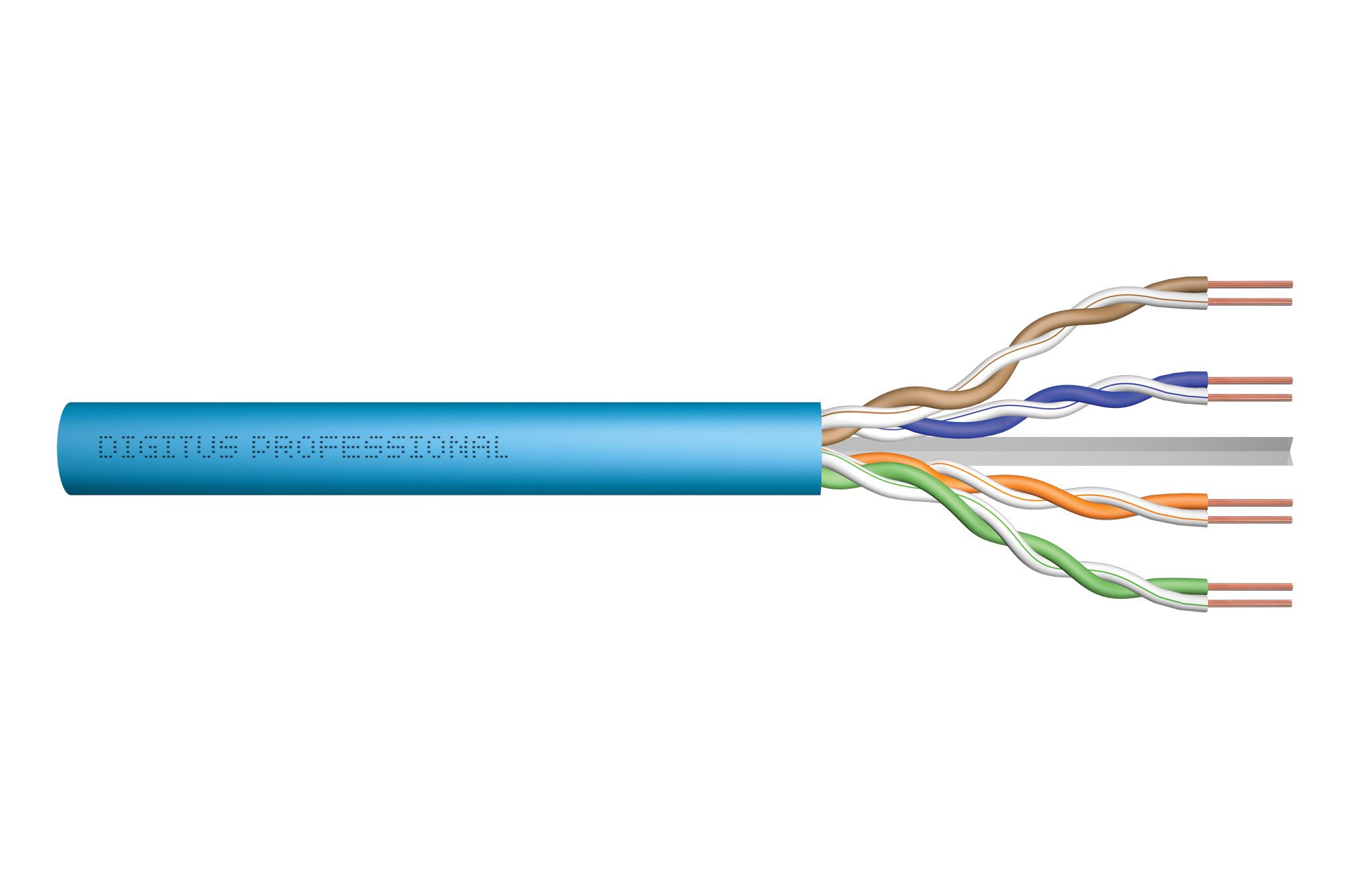 ASSMANN DIGITUS Professional CAT 6A U-UTP Installationskabel Netzwerkkabel