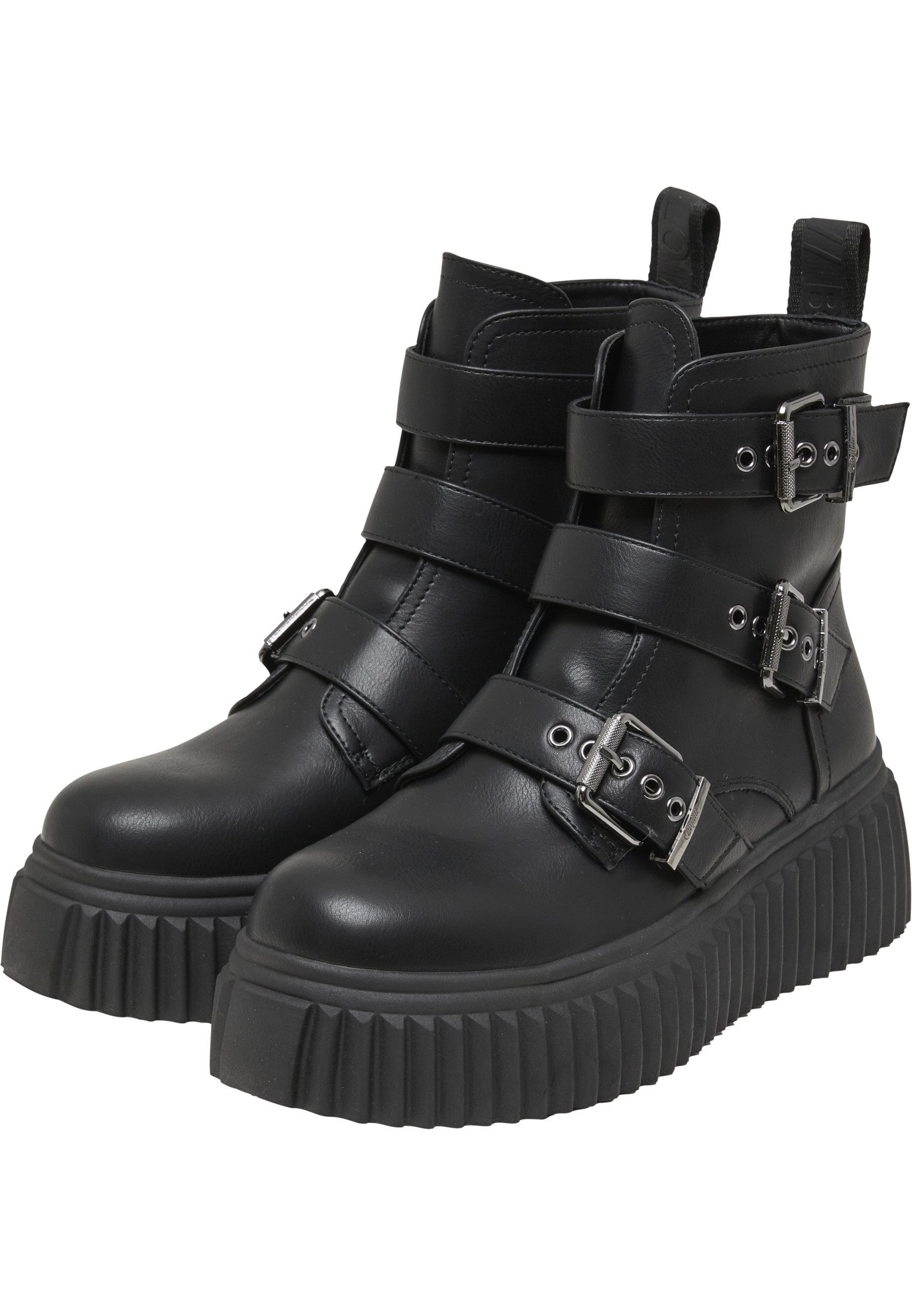 Buffalo Buffalo ZAFIR BIKER BUCKLE - VEGAN NAPPA Stiefel
