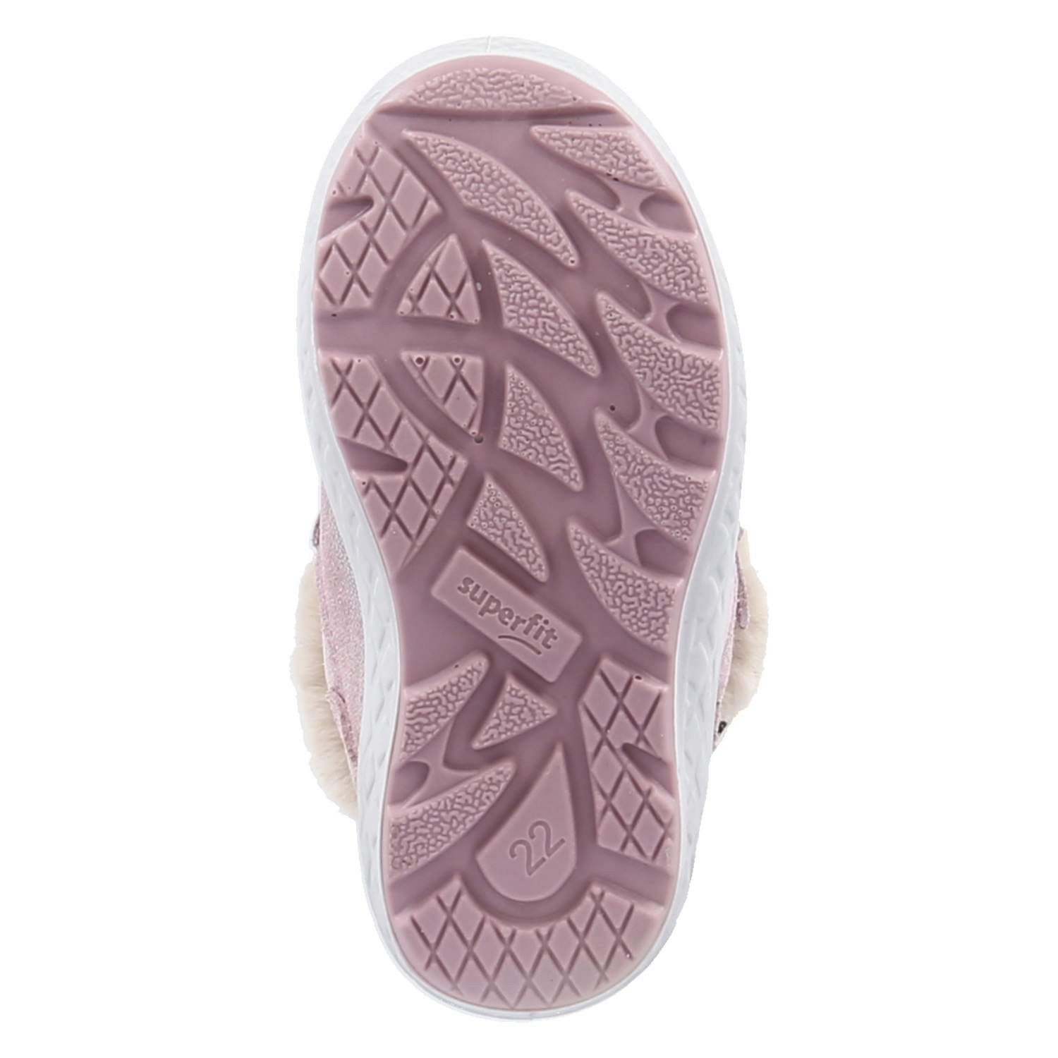 Superfit Superfit 1-106321-5500 Unisex Leder & Textil pink Winterboots