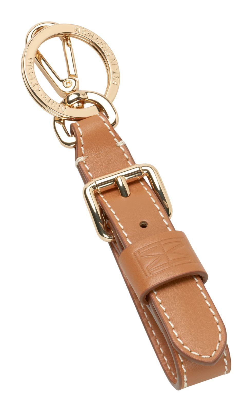 Marc O'Polo Schlüsselanhänger Key Ring, aus echtem Rindsleder