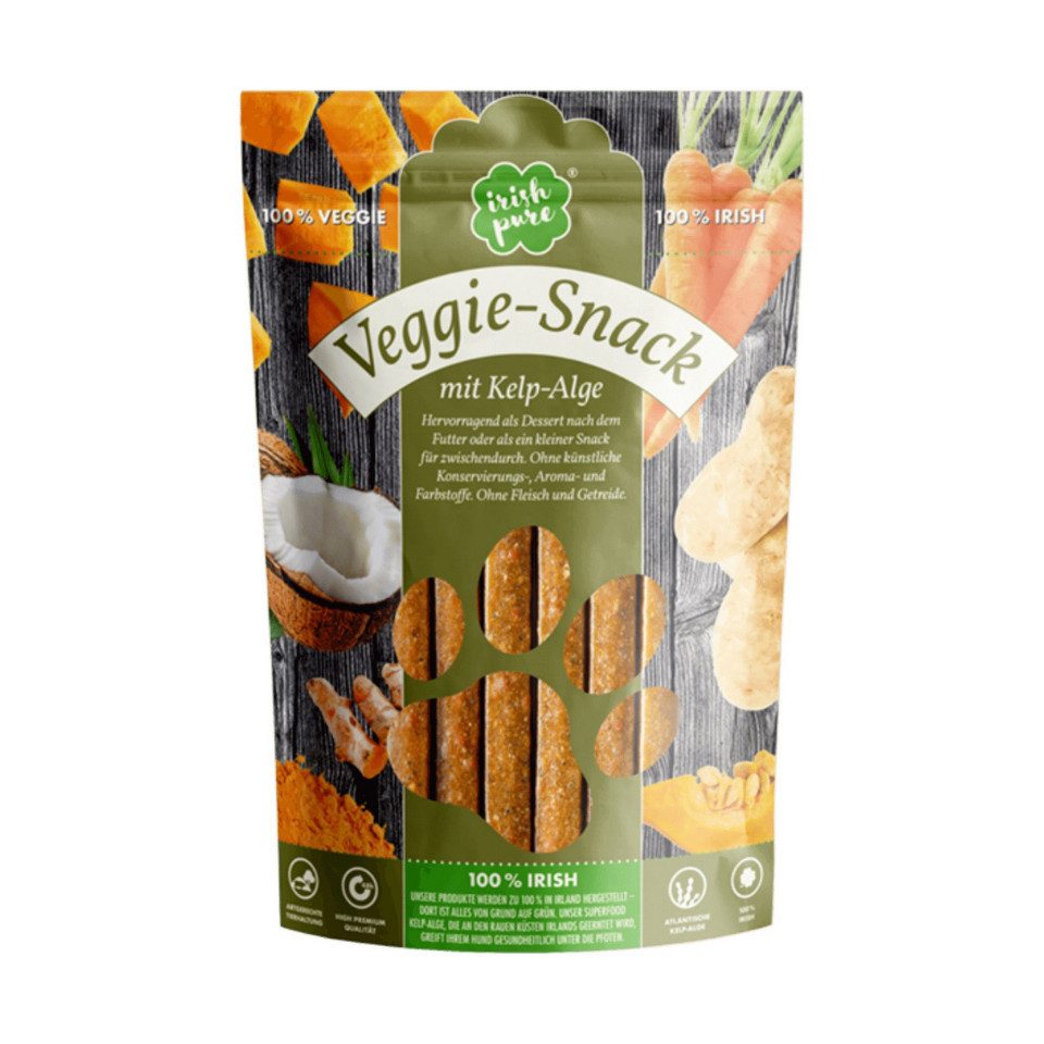 Irish Pure Irish Pure Hundesnacks 150g - Beef, Chicken, Salmon, Veggie & Dental Veggie Snack, Leckerli für: Hunde