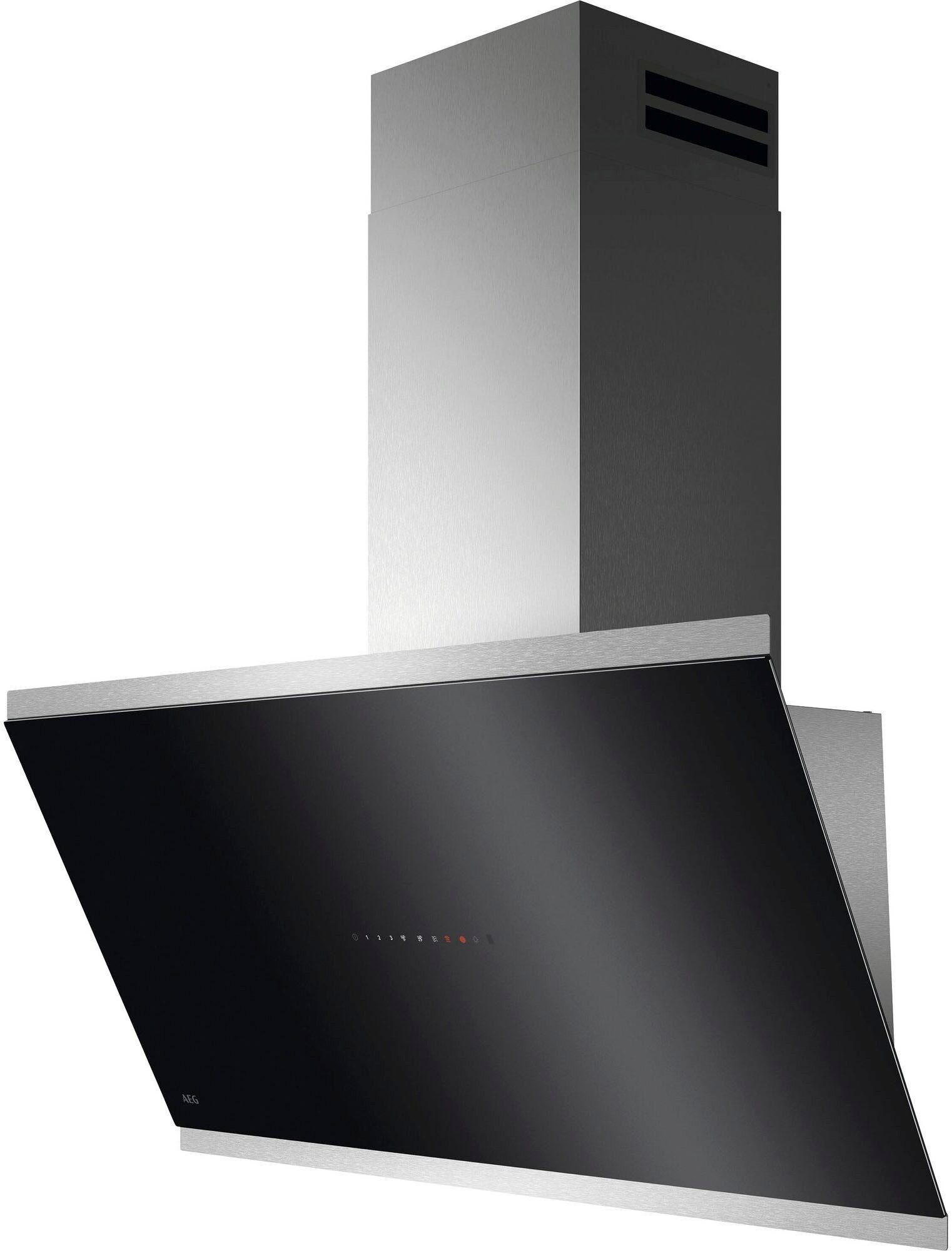 AEG Kopffreihaube GV77D91 Serie 7000 GV77D91, Hob²Hood, Extra leise, Breeze: Reinigt die Raumluft nach dem Kochen