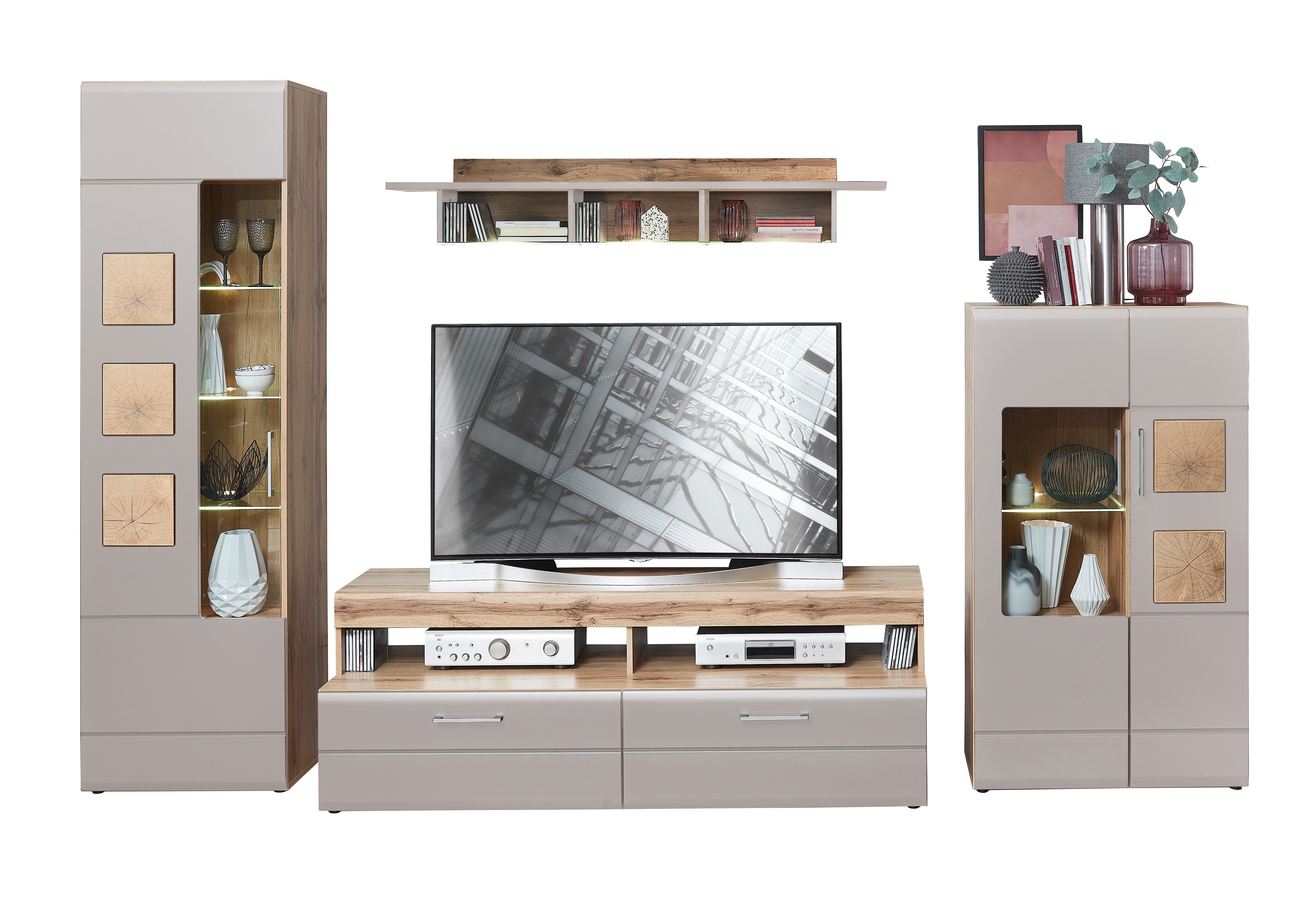Innostyle Wohnwand Wohnwand SINFONIE