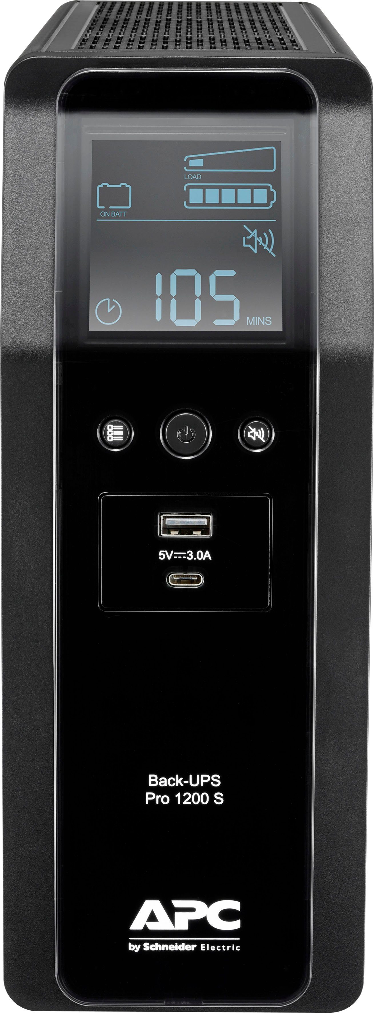 USV-Anlage Back-UPS Pro 1200S, 1200VA