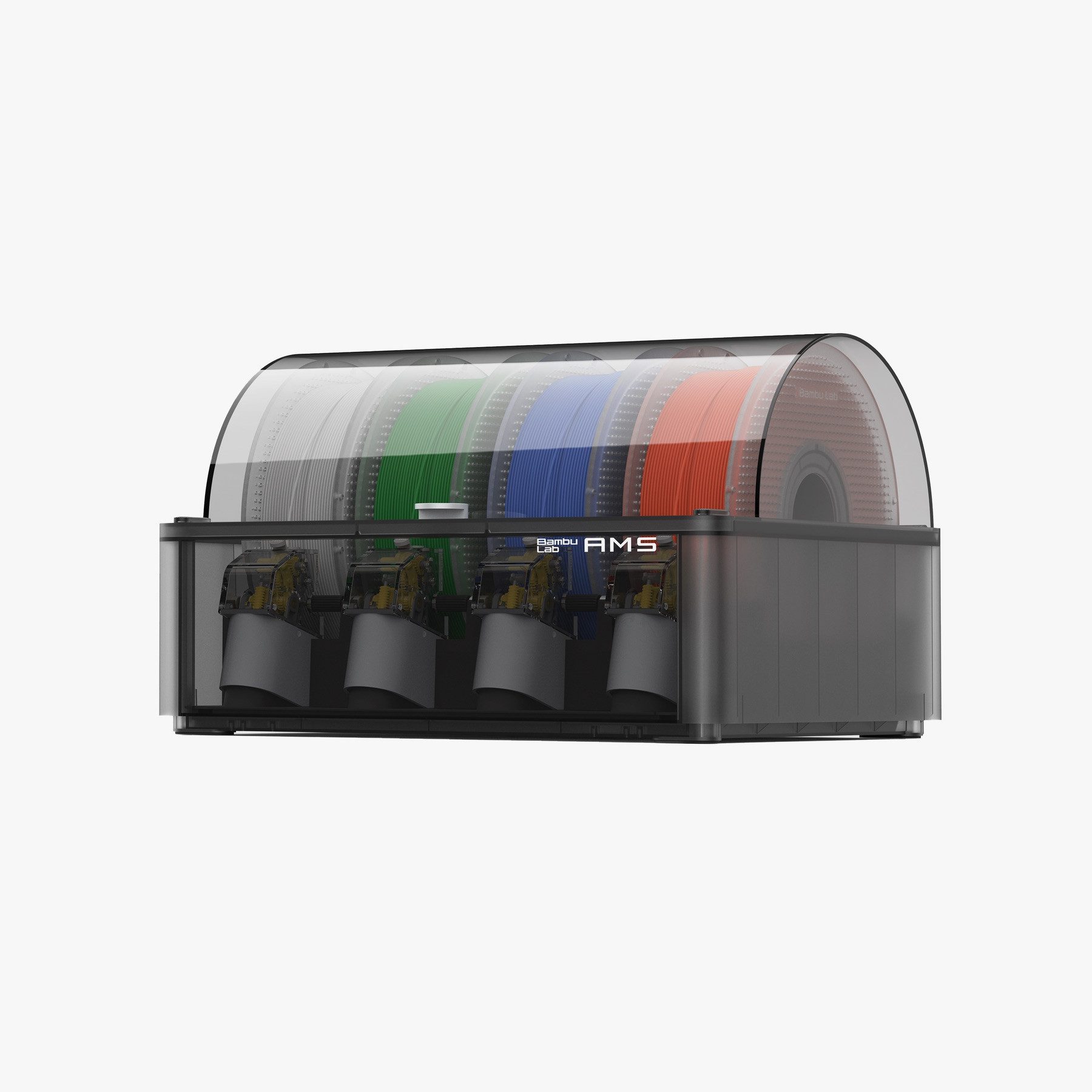 Bambu Lab 3D-Drucker Bambu Lab AMS - Automatisches Materialsystem, Automatischer Filamentwechsel für Mehrfarben- & Materialdruck