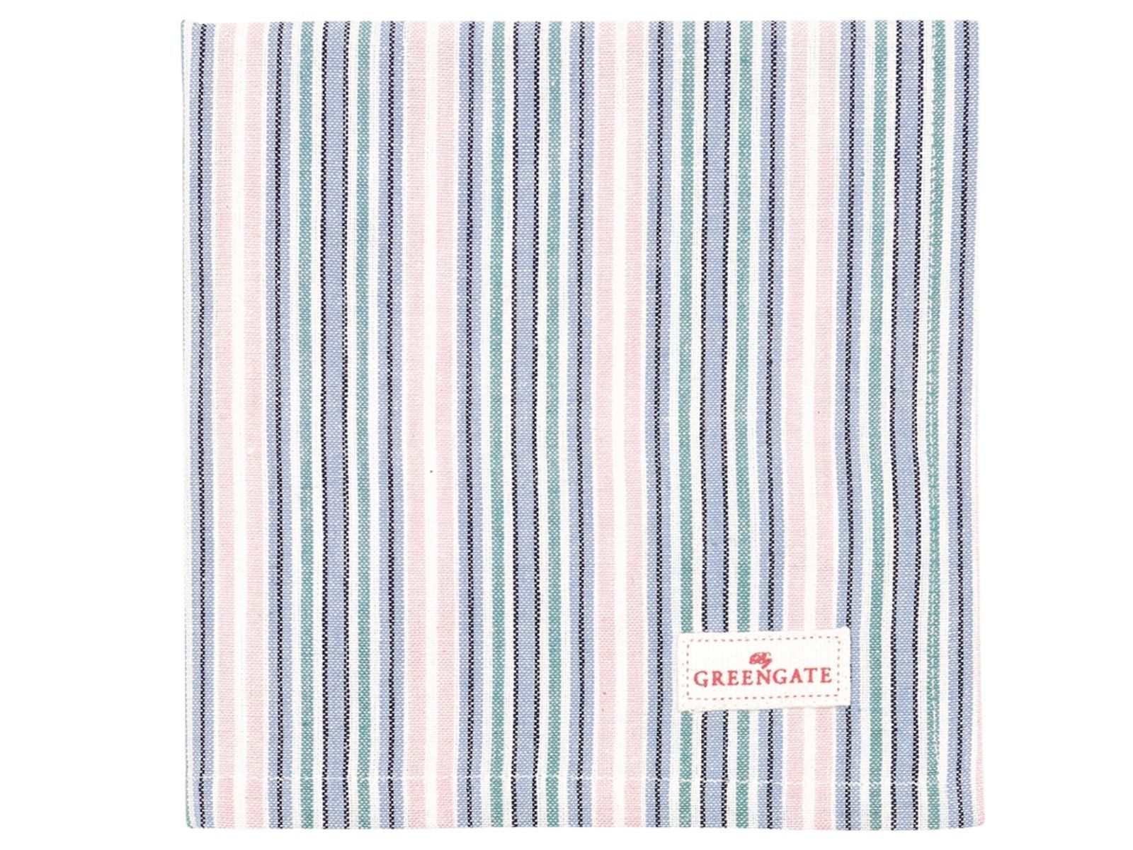 Greengate Stoffserviette Leise Stoffserviette white 40 x 40 cm