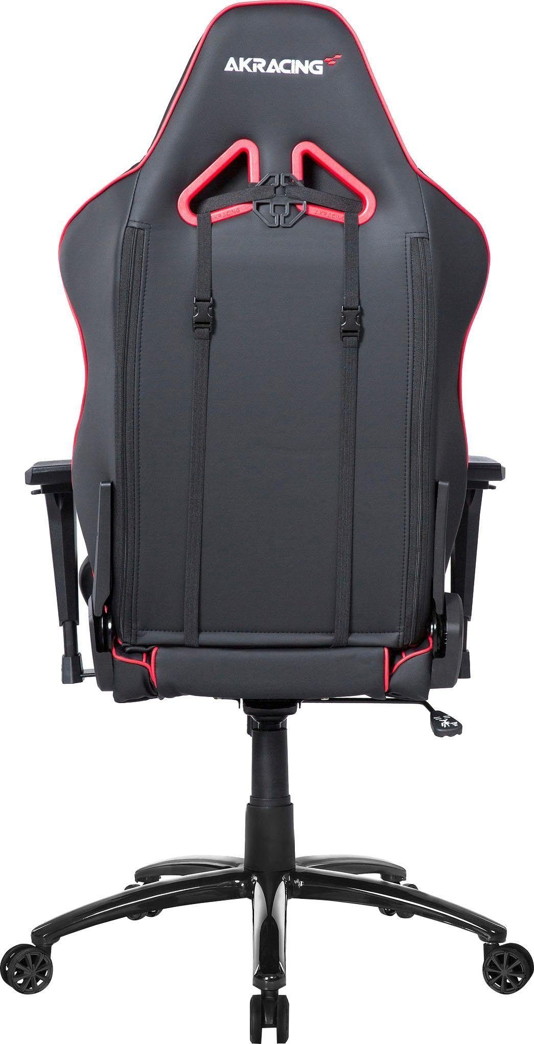 AKRacing Gaming-Stuhl Core schwarz/rot St) Plus rot/schwarz LX | (1