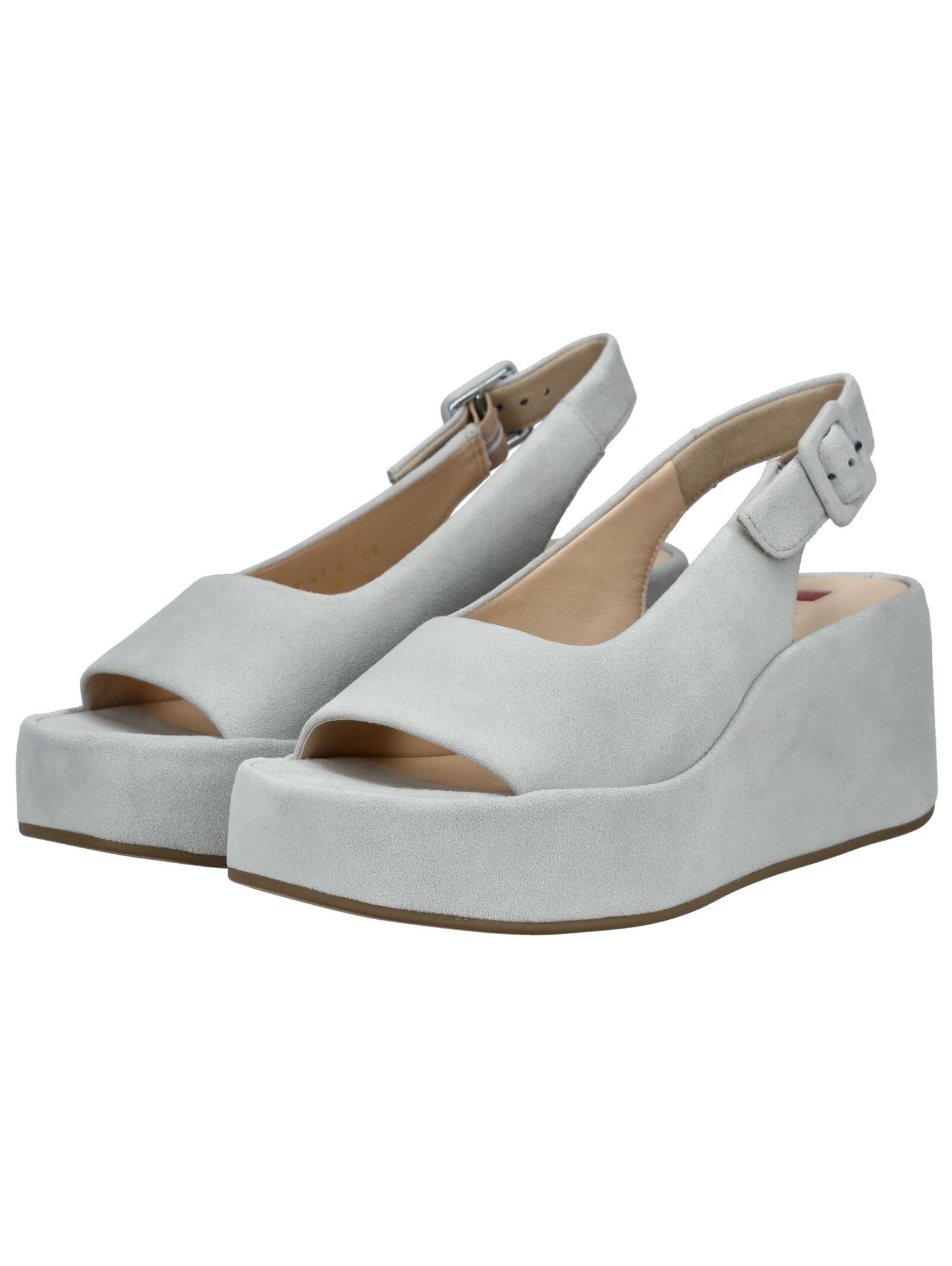 Högl Högl Sandalen Veloursleder Keilsandalette