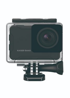 kaiser baas Kaiser Baas Action-Cam X350 Real 4K 30FPS Action Cam (4K Ultra HD, WLAN (Wi-Fi), True 4K 30FPS, 40m wasserdicht, Sony Sensor, 160° FOV, F2.8 6G Linse)