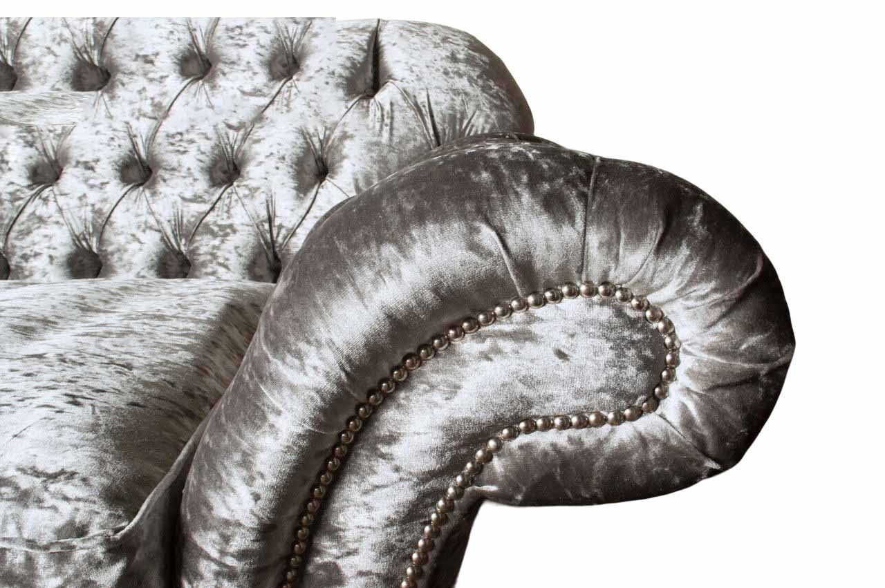 Sitzer Sofa Europe JVmoebel Chesterfield 2 Polster Stoffsofas, Luxus Sofa Sofa Textil In Design Made