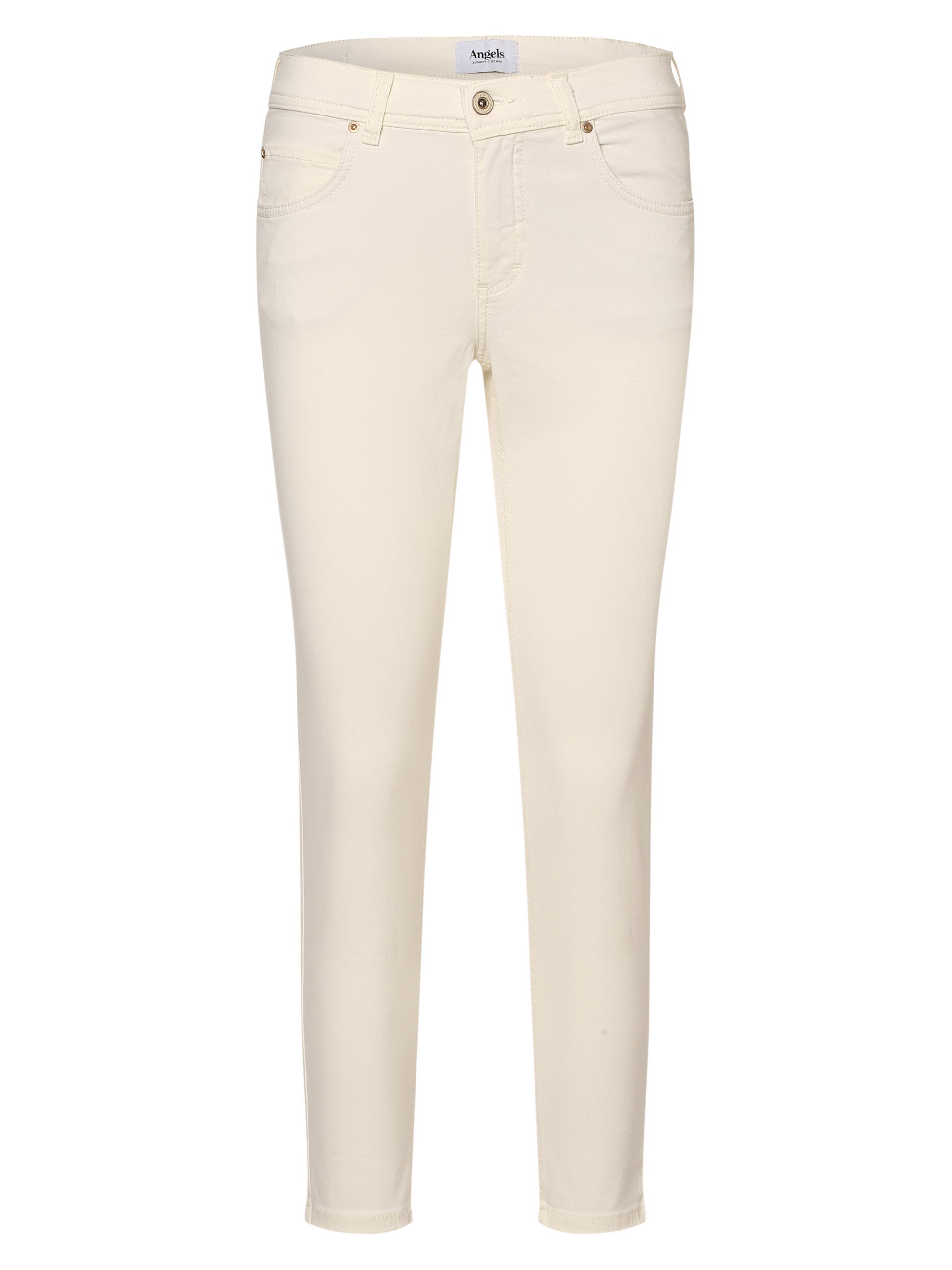 ANGELS 7/8-Jeans Jeans Ornella mit Organic Cotton, Label-Patch aus Leder  hinten am Bund