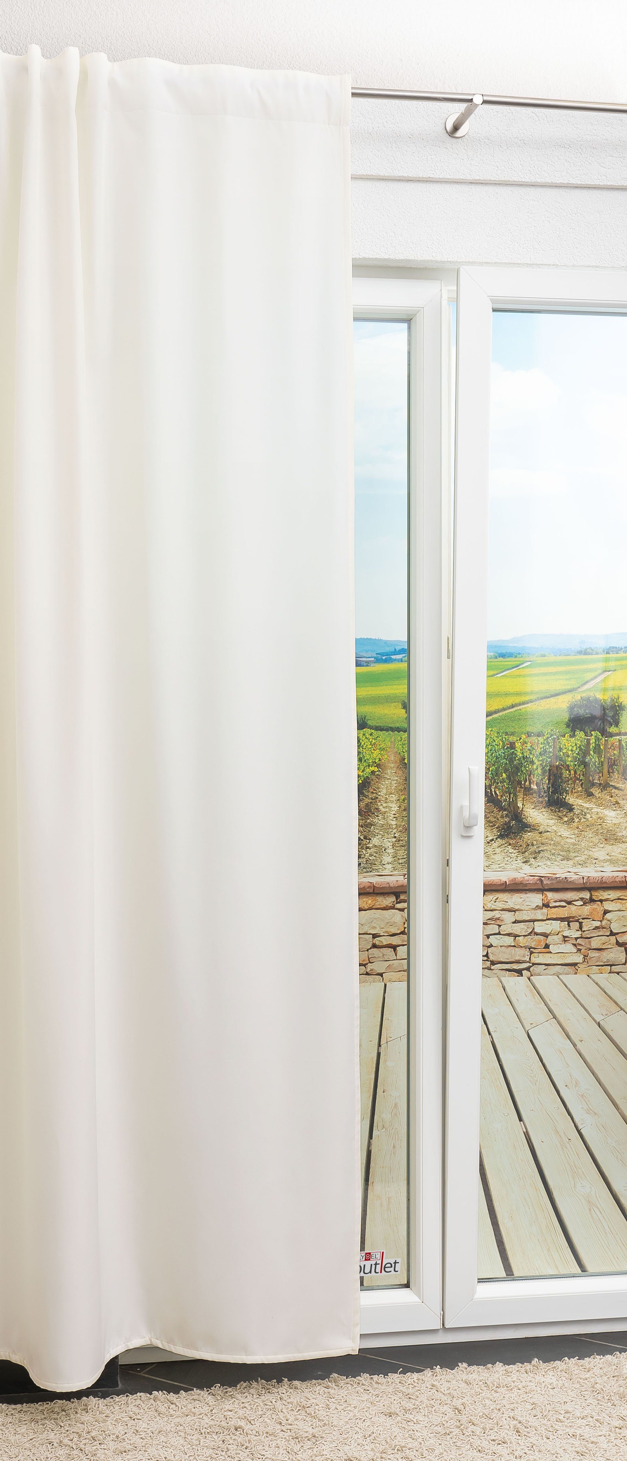 LYSEL® Vorhang Zugbandschal Thermo Dimout (1 günstig online kaufen