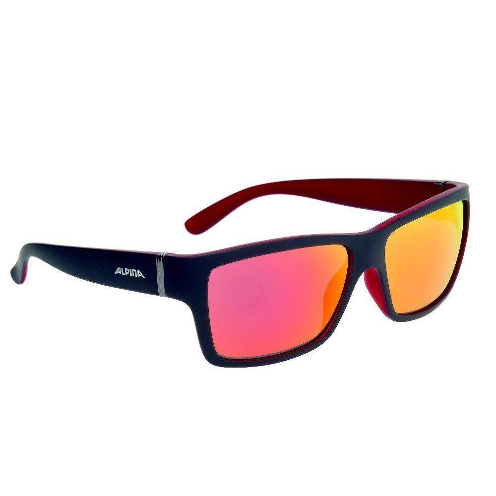 Alpina Sports Sportbrille Kacey Sonnenbrille Damen und Herren Rot