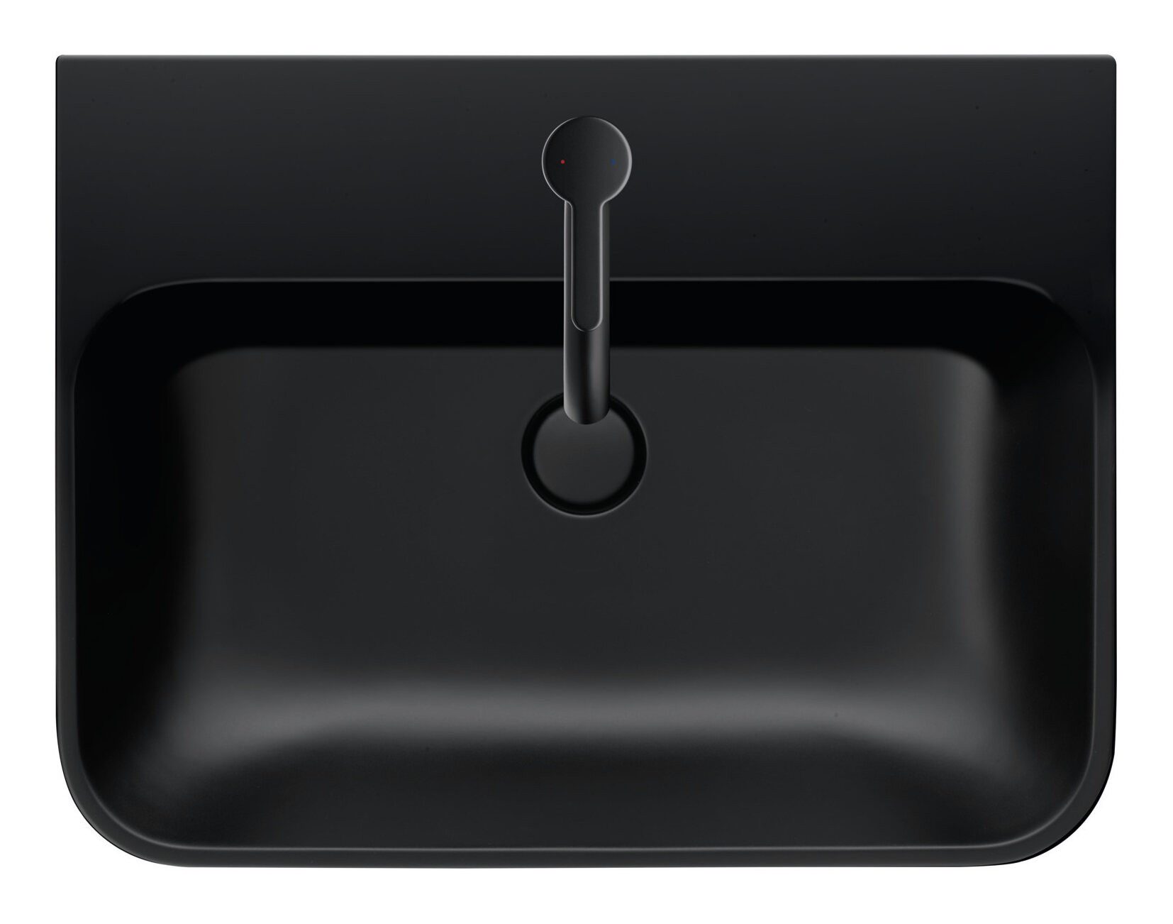 Duravit Siphon Zubehör, Universal Designsiphon für Waschtisch Abgang waagerecht - Schwarz Matt