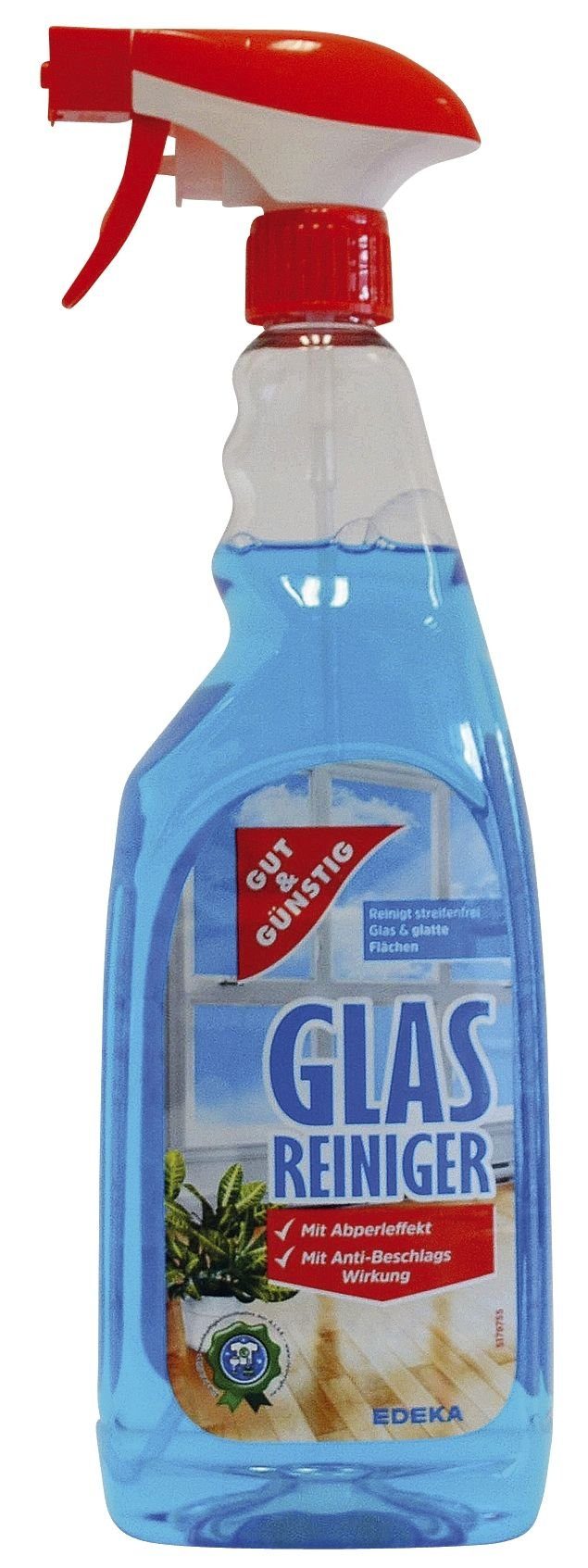 Gut & Günstig Fensterreiniger Gut & Günstig Glasreiniger - 1 Liter, Sprühdüse